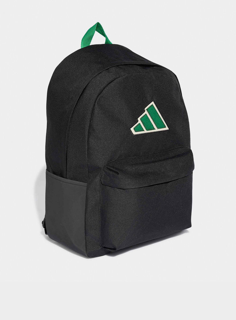 Adidas Logo Print Backpack for Kids 8-13 Years with Padded Strap - 27 L-school-bagsandbackpacks-backpacks-image-5