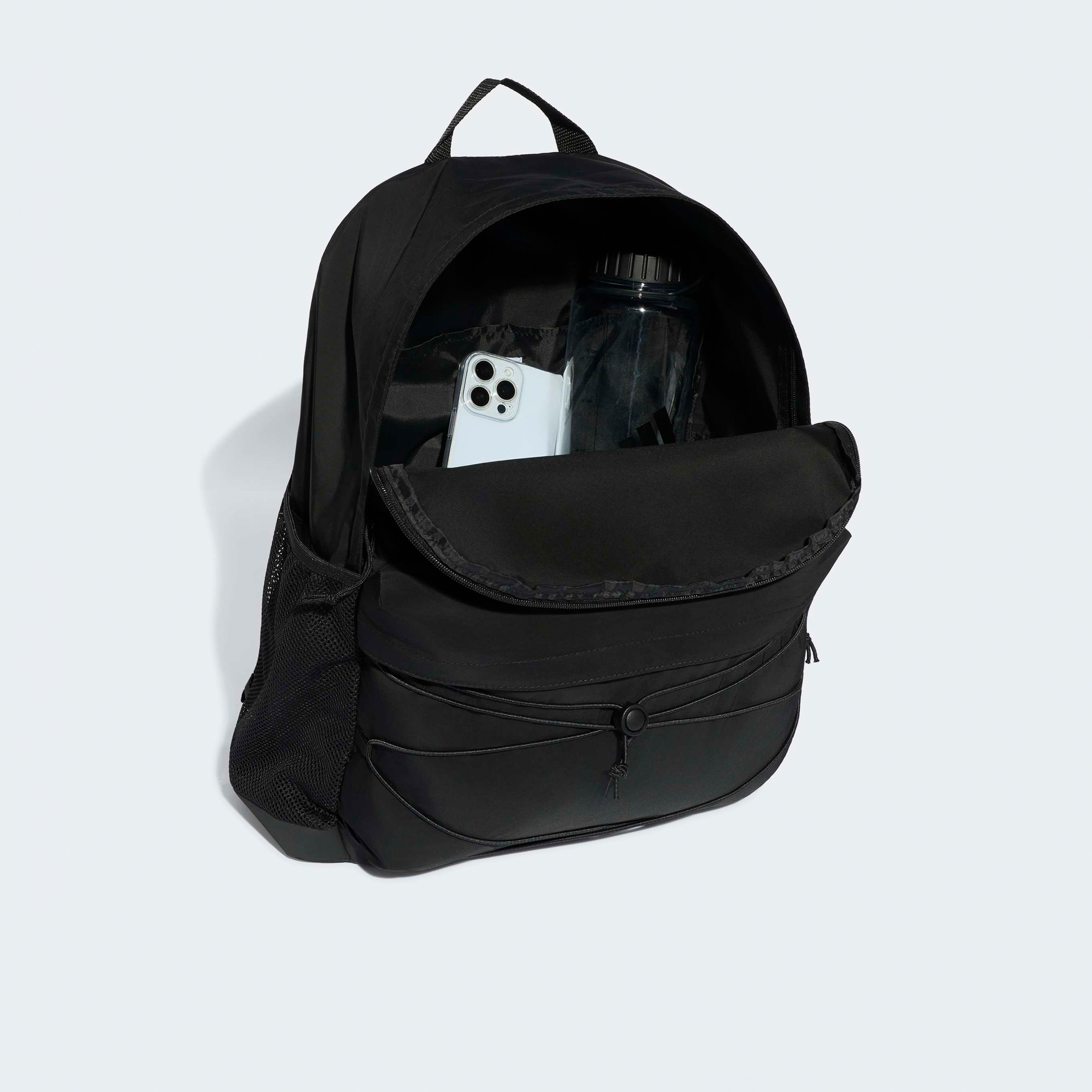 شنطة ظهر بجيب أمامي وطبعات الشعار للصغار بعمر 13 سنة فأكثر من أديداس - 26 لتر-school-bagsandbackpacks-backpacks-image-4
