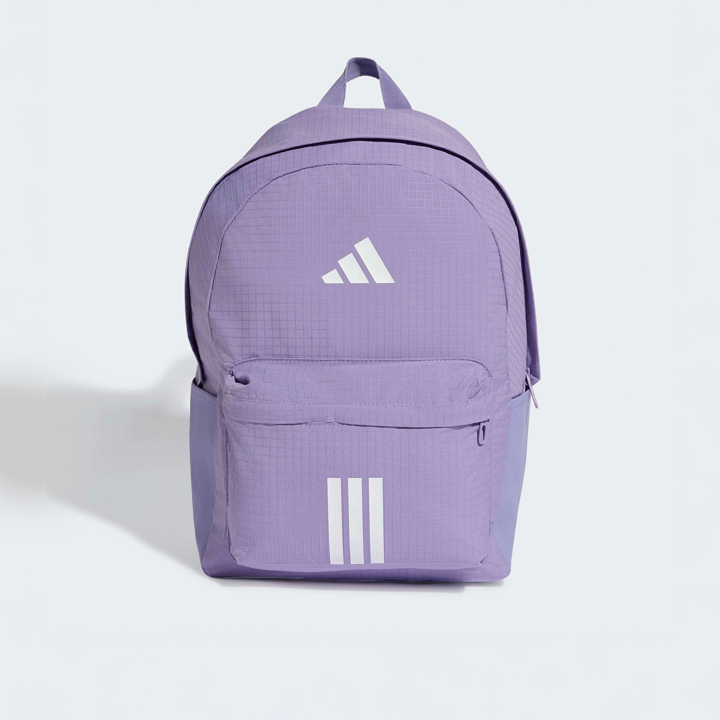 شنطة ظهر بأحزمة مبطنة وطبعات الشعار للبنات بعمر 13 سنة فأكثر من أديداس - 27 لتر-school-bagsandbackpacks-backpacks-image-1