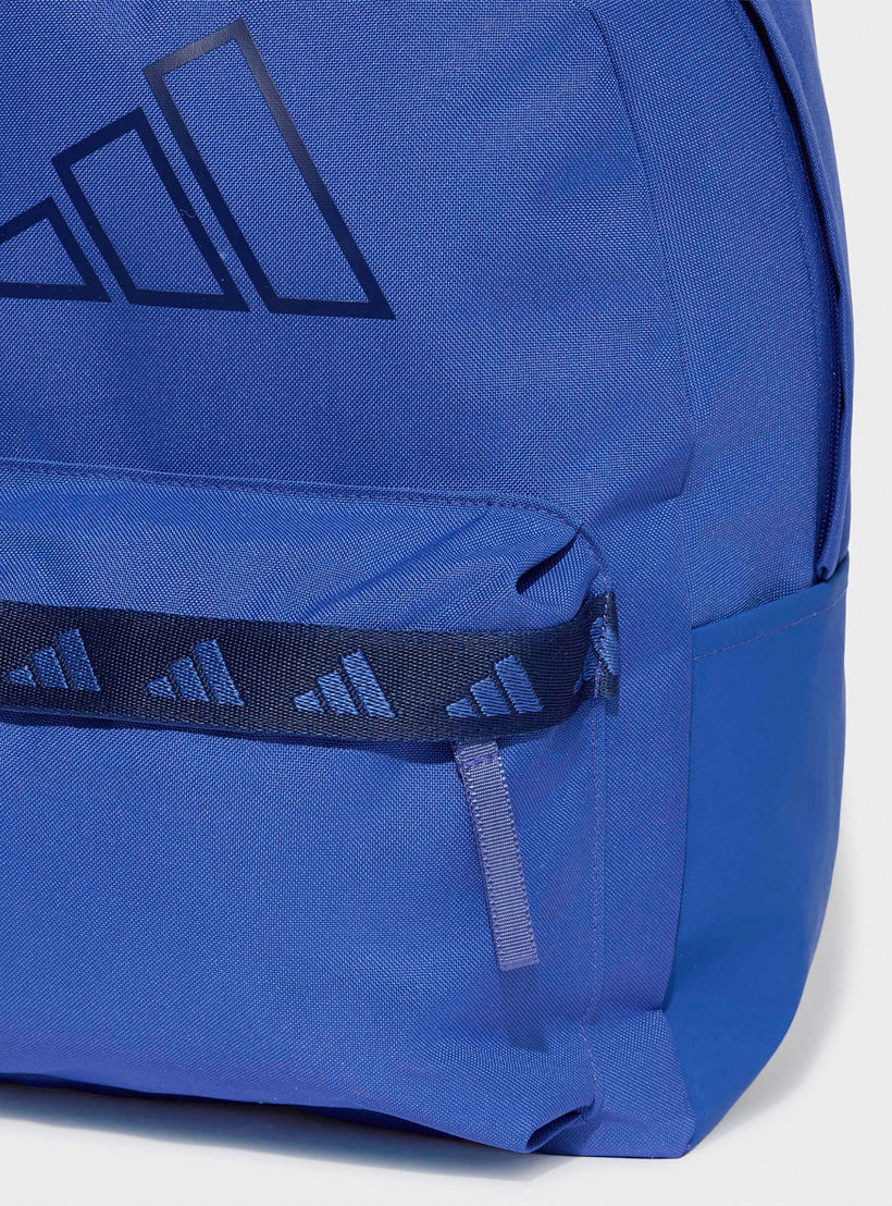 Adidas Logo Print Backpack for Kids 8-13 Years with Padded Strap - 27 L-school-bagsandbackpacks-backpacks-image-2