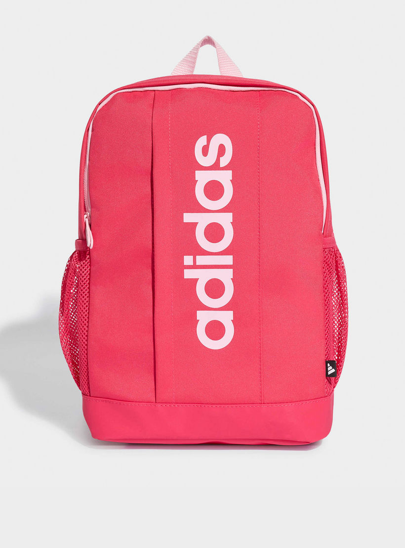 Adidas Logo Print Backpack for Kids 8-13 Years with Front Pocket - 10 L-school-bagsandbackpacks-backpacks-image-1