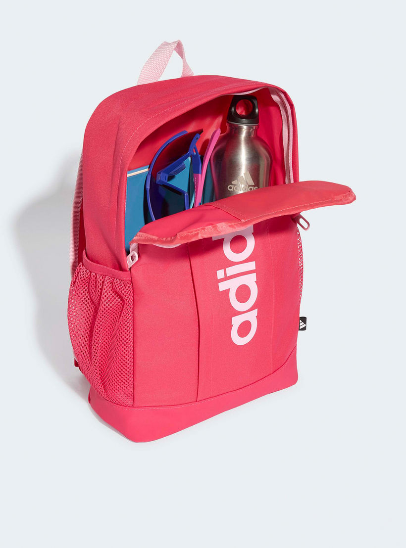 Adidas Logo Print Backpack for Kids 8-13 Years with Front Pocket - 10 L-school-bagsandbackpacks-backpacks-image-4