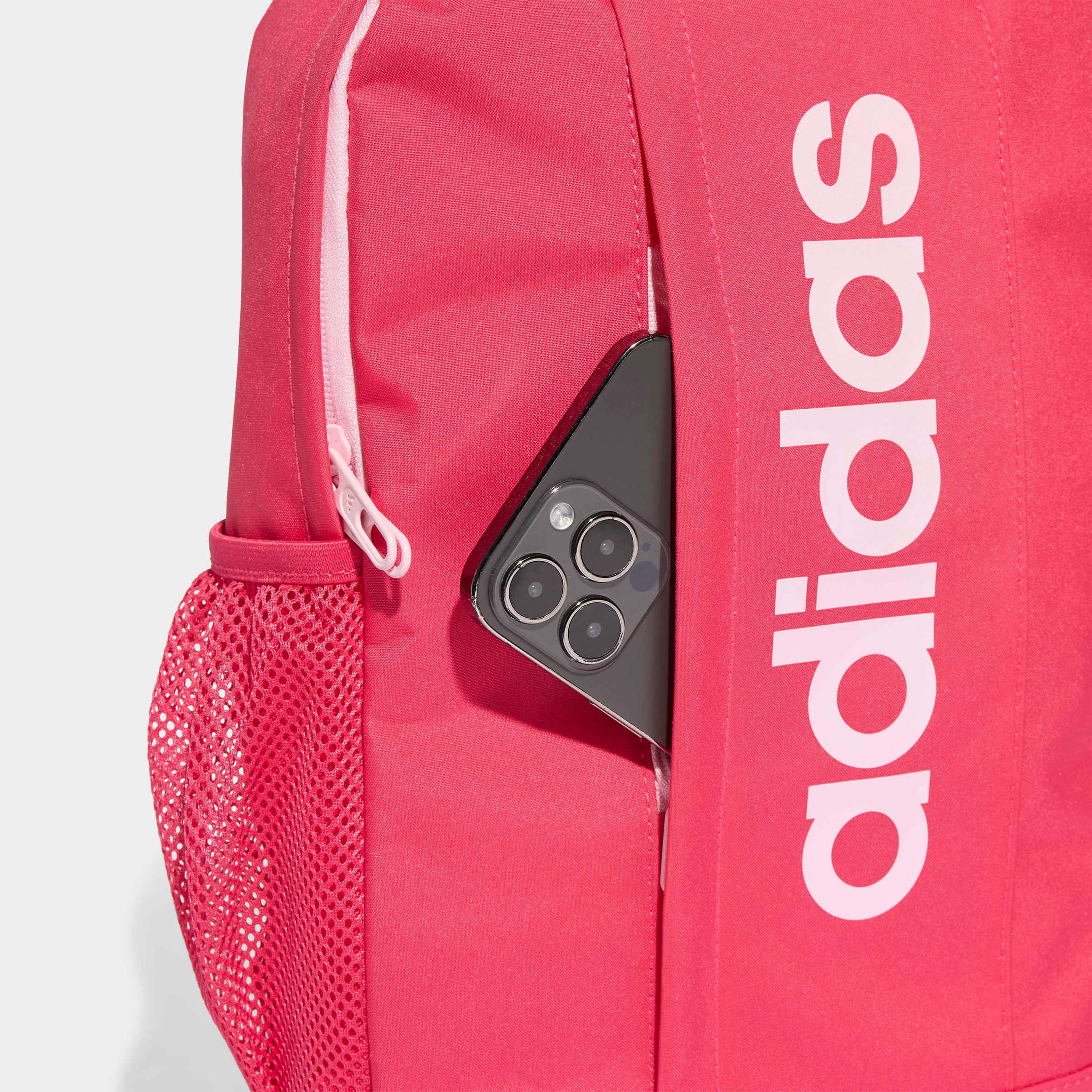 Adidas Logo Print Backpack for Kids 8-13 Years with Front Pocket - 10 L-school-bagsandbackpacks-backpacks-image-2