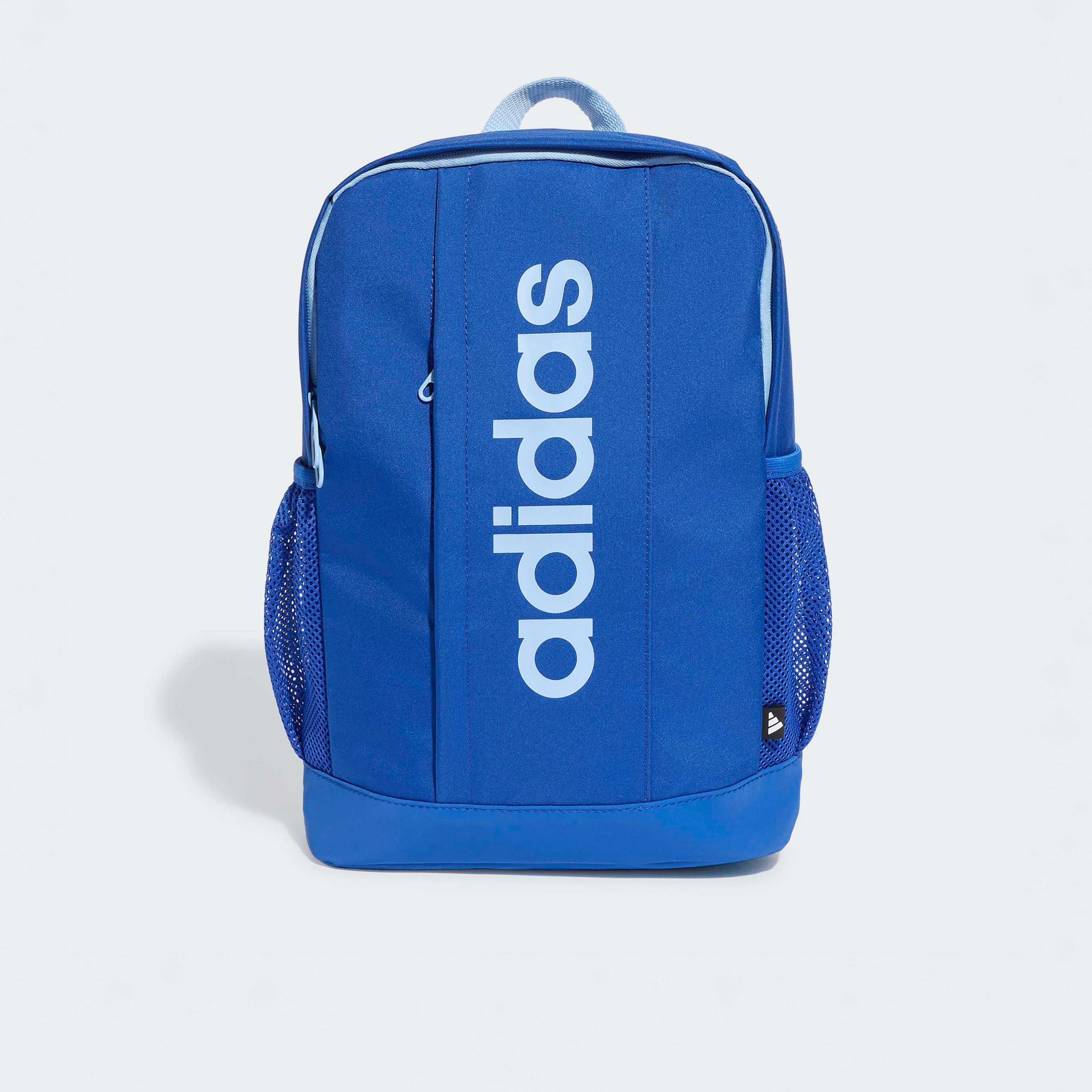 شنطة ظهر بجيب أمامي وطبعات الشعار للصغار بعمر 8-13 سنة من أديداس - 10 لتر-school-bagsandbackpacks-backpacks-image-1