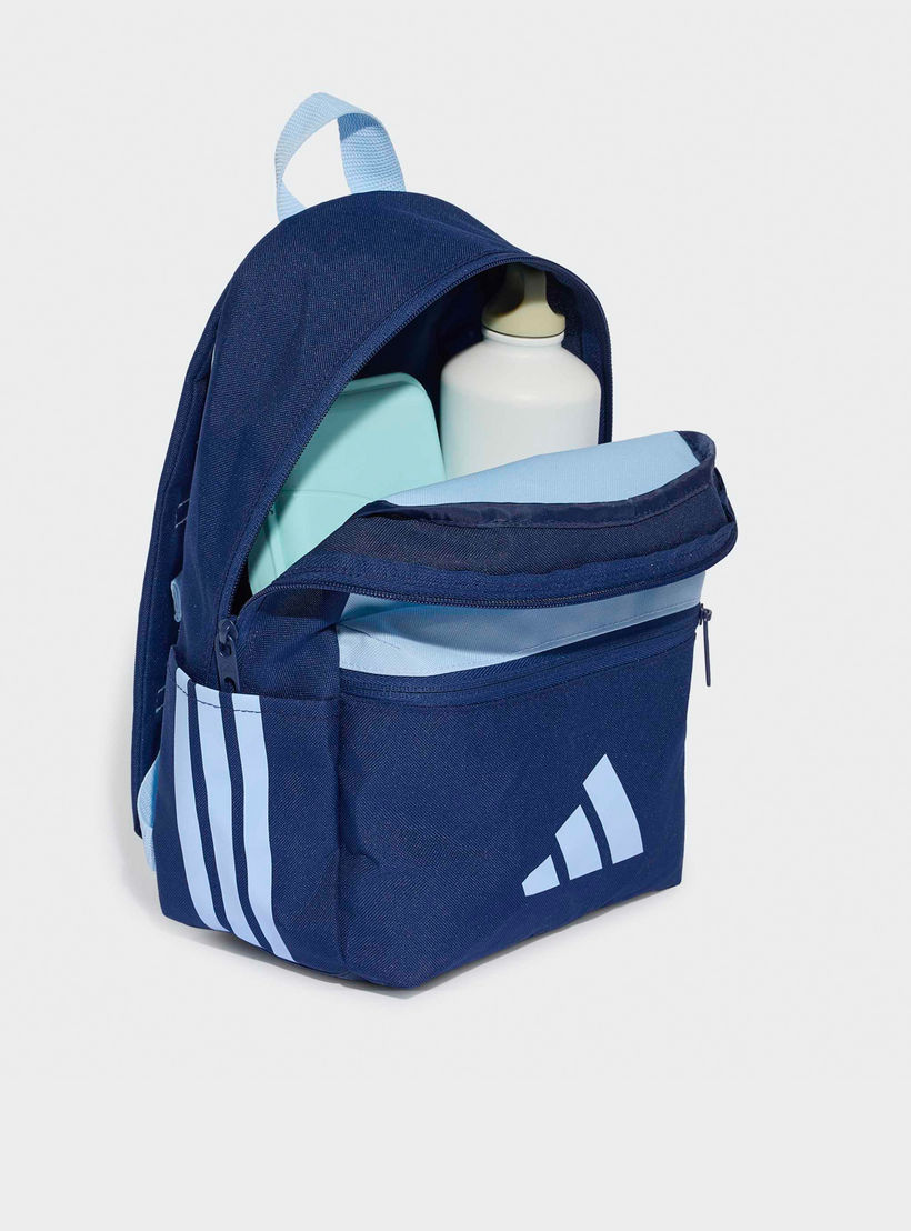 شنطة ظهر بطبعات شعار للأولاد 8-13 سنة بجيب أمامي من أديداس - 12 لتر-school-bagsandbackpacks-backpacks-image-4