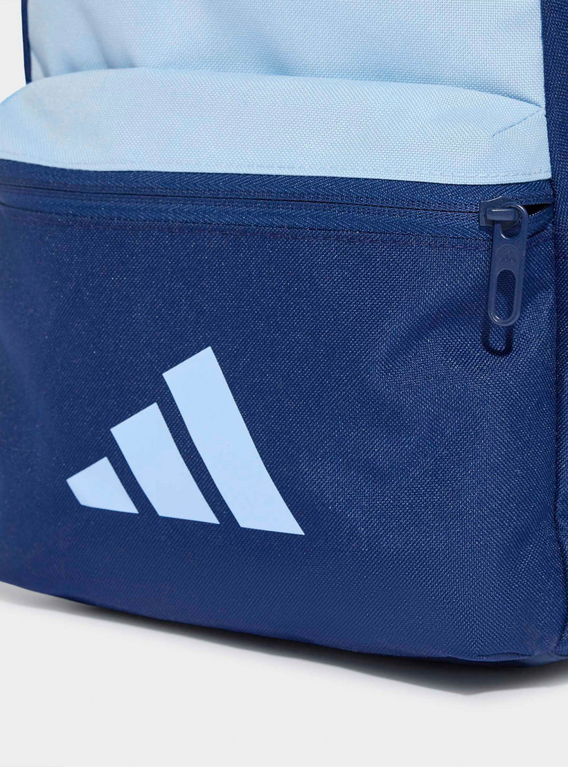 شنطة ظهر بطبعات شعار للأولاد 8-13 سنة بجيب أمامي من أديداس - 12 لتر-school-bagsandbackpacks-backpacks-image-2