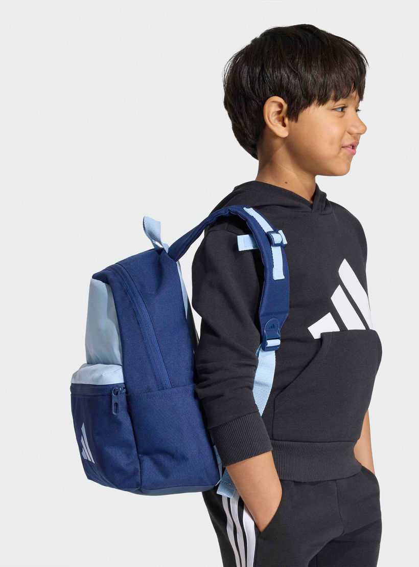شنطة ظهر بطبعات شعار للأولاد 8-13 سنة بجيب أمامي من أديداس - 12 لتر-school-bagsandbackpacks-backpacks-image-8