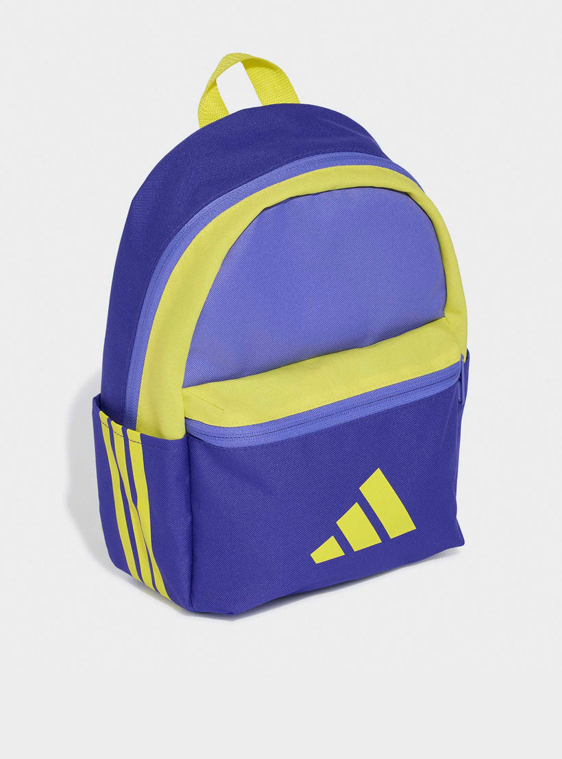 Adidas Logo Print Backpack for Kids 8-13 Years with Front Pocket - 12 L-school-bagsandbackpacks-backpacks-image-5