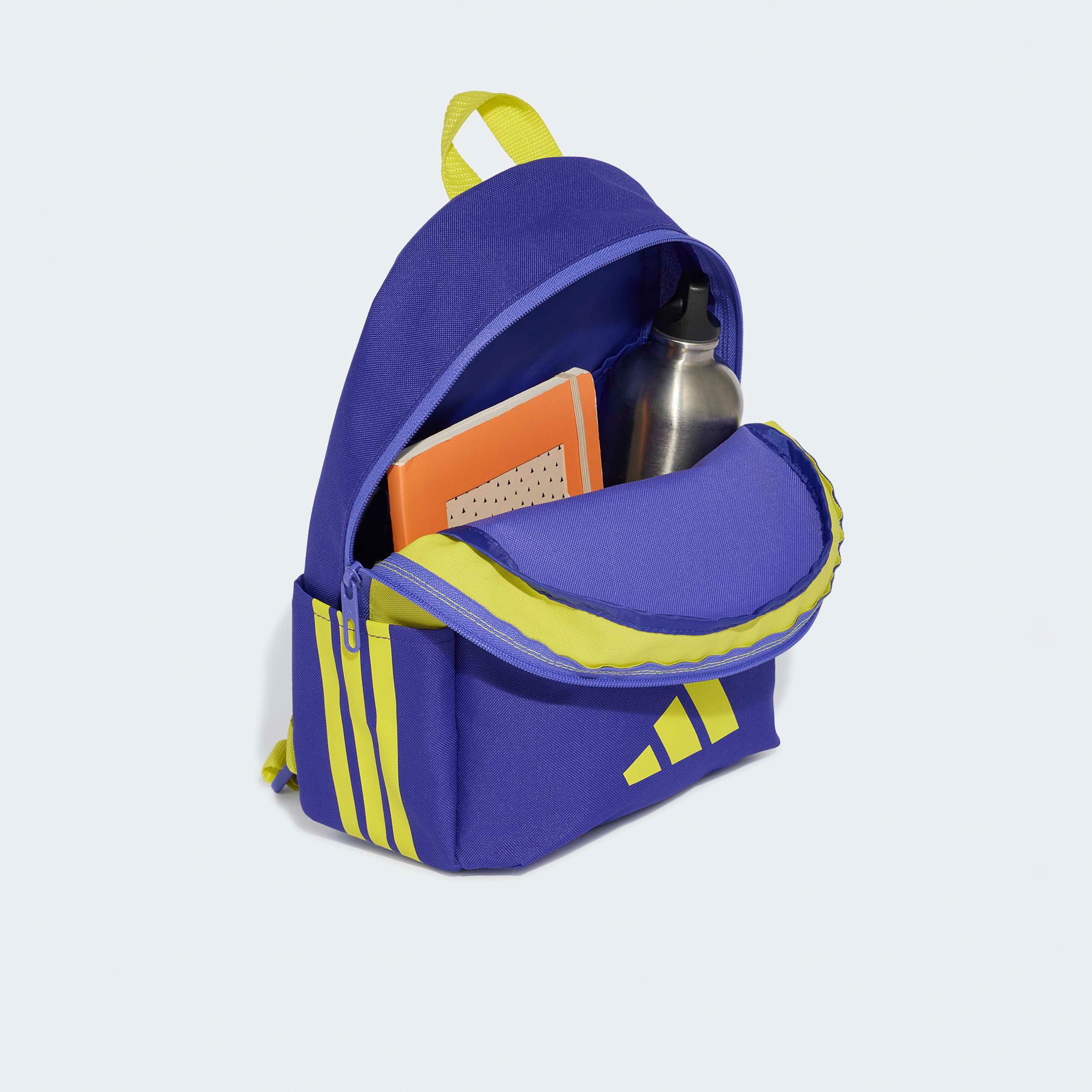 Adidas Logo Print Backpack for Kids 8-13 Years with Front Pocket - 12 L-school-bagsandbackpacks-backpacks-image-4