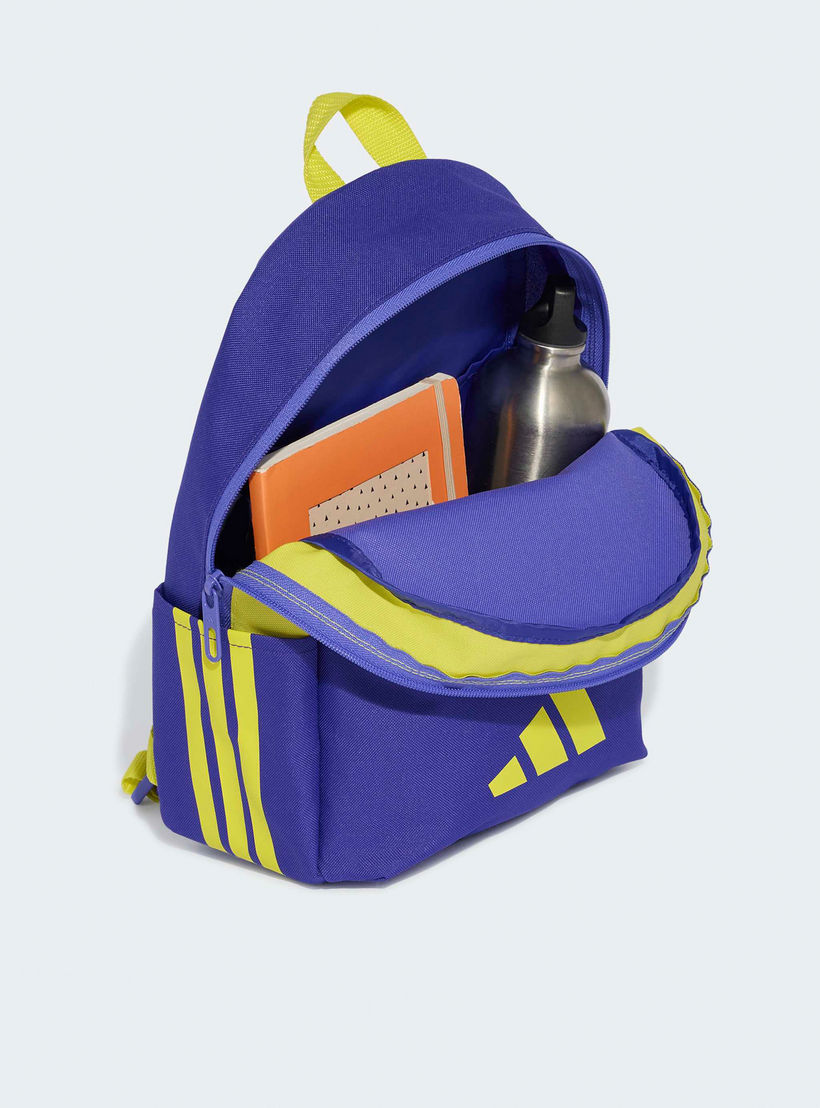 Adidas Logo Print Backpack for Kids 8-13 Years with Front Pocket - 12 L-school-bagsandbackpacks-backpacks-image-4