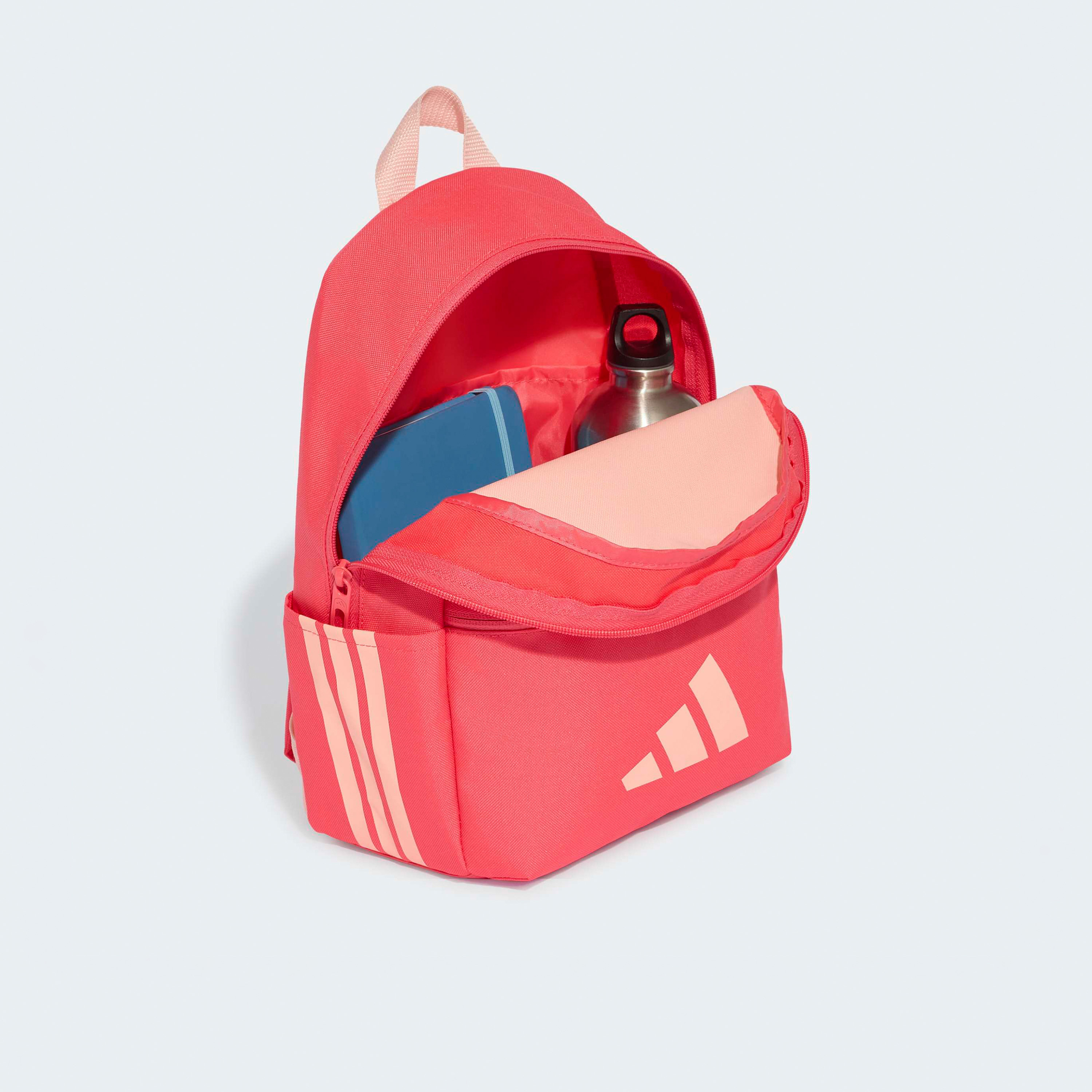 شنطة ظهر بجيب أمامي وطبعات الشعار للصغار بعمر 8-13 سنة من أديداس - 12 لتر-school-bagsandbackpacks-backpacks-image-4