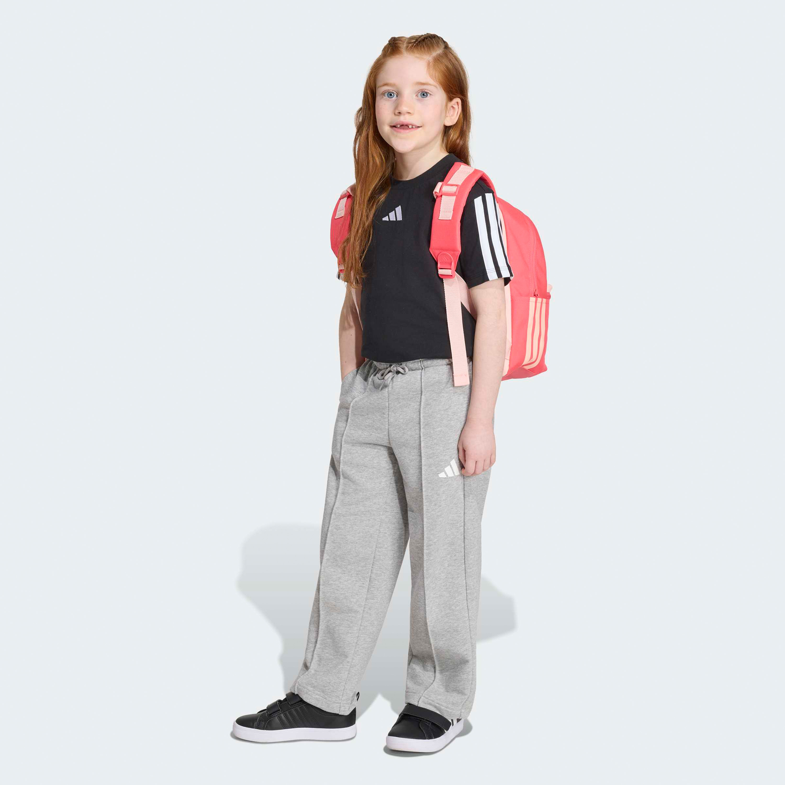 شنطة ظهر بجيب أمامي وطبعات الشعار للصغار بعمر 8-13 سنة من أديداس - 12 لتر-school-bagsandbackpacks-backpacks-image-7