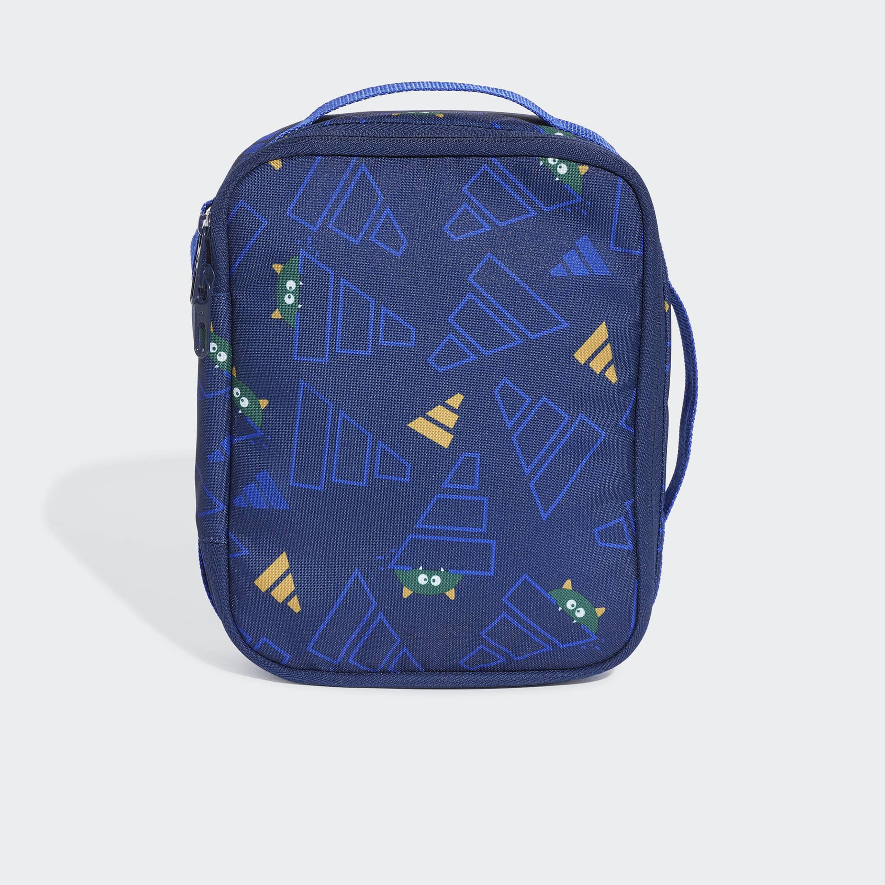 شنطة غداء بطبعة شعار للأطفال مع سحاب إغلاق - 13+ سنة من أديداس-school-lunchessentials-lunchbags-image-1