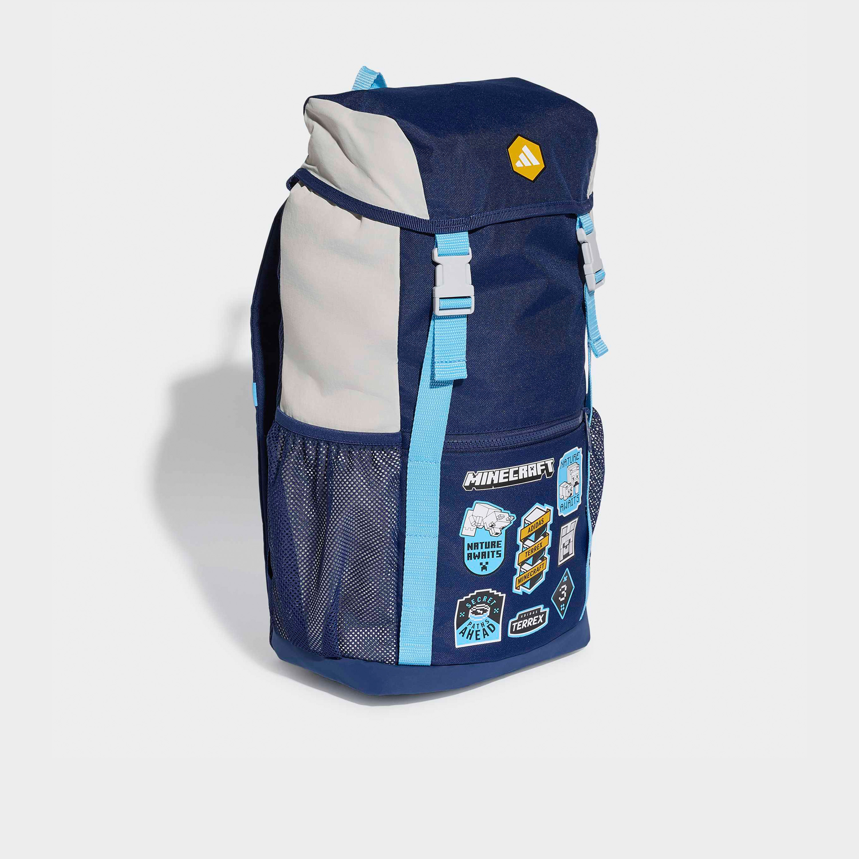 شنطة ظهر بجيب أمامي للصغار بعمر 8-13 سنة من أديداس ماينكرافت - 19 لتر-school-bagsandbackpacks-backpacks-image-5