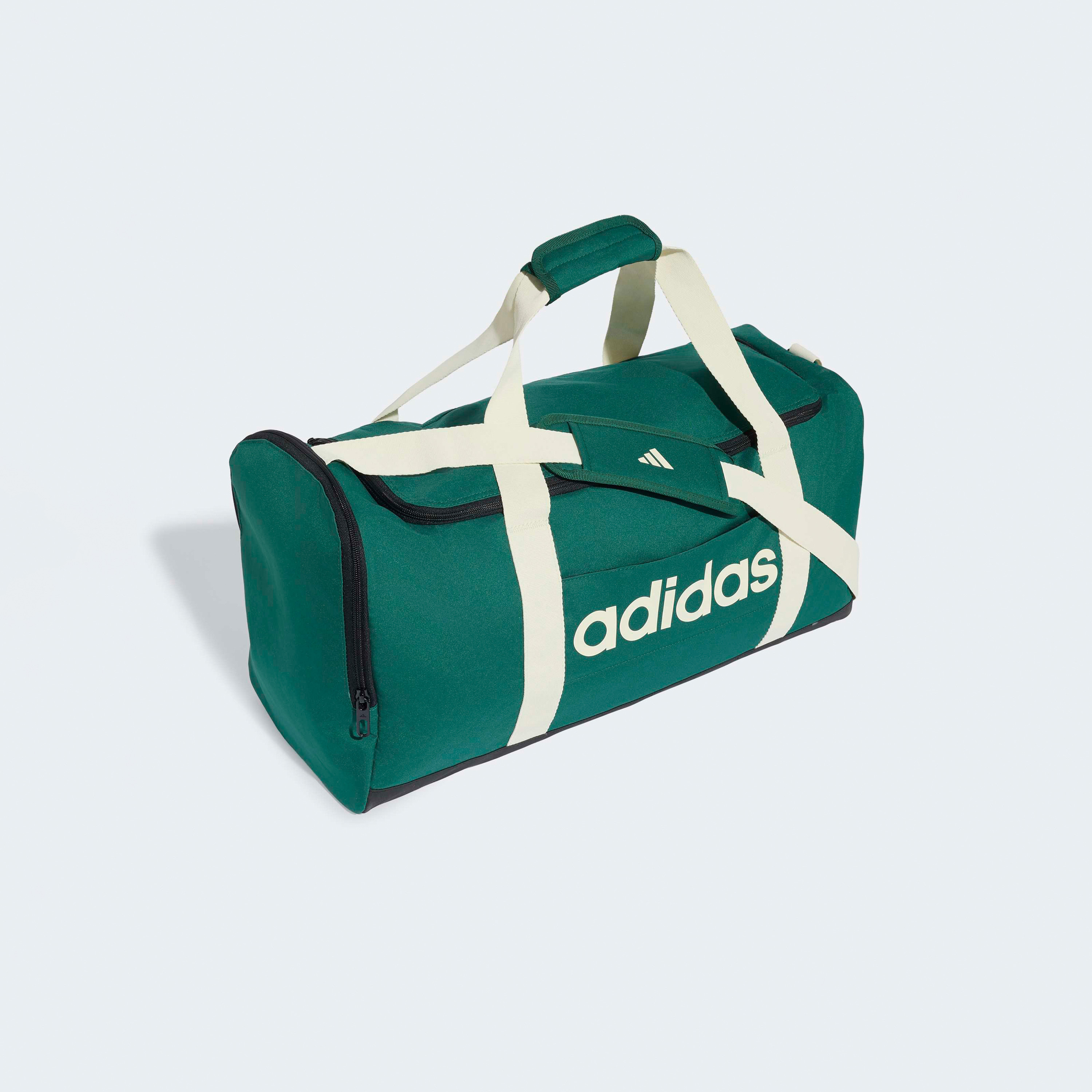 شنطة دافل بطبعات شعار وسحاب إغلاق وحزام قابل للتعديل من أديداس-travel-luggagesandbags-dufflebags-image-3