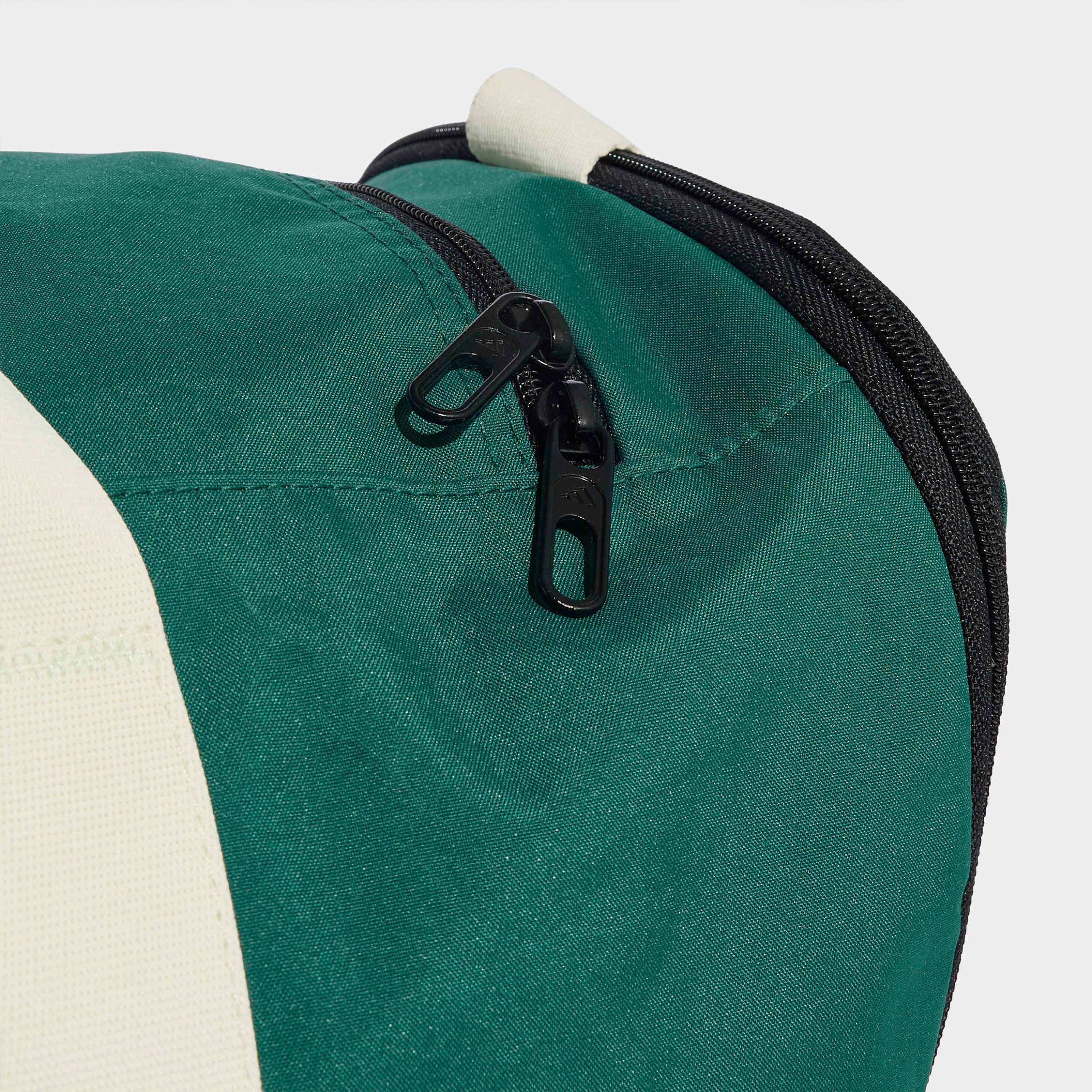شنطة دافل بطبعات شعار وسحاب إغلاق وحزام قابل للتعديل من أديداس-travel-luggagesandbags-dufflebags-image-6