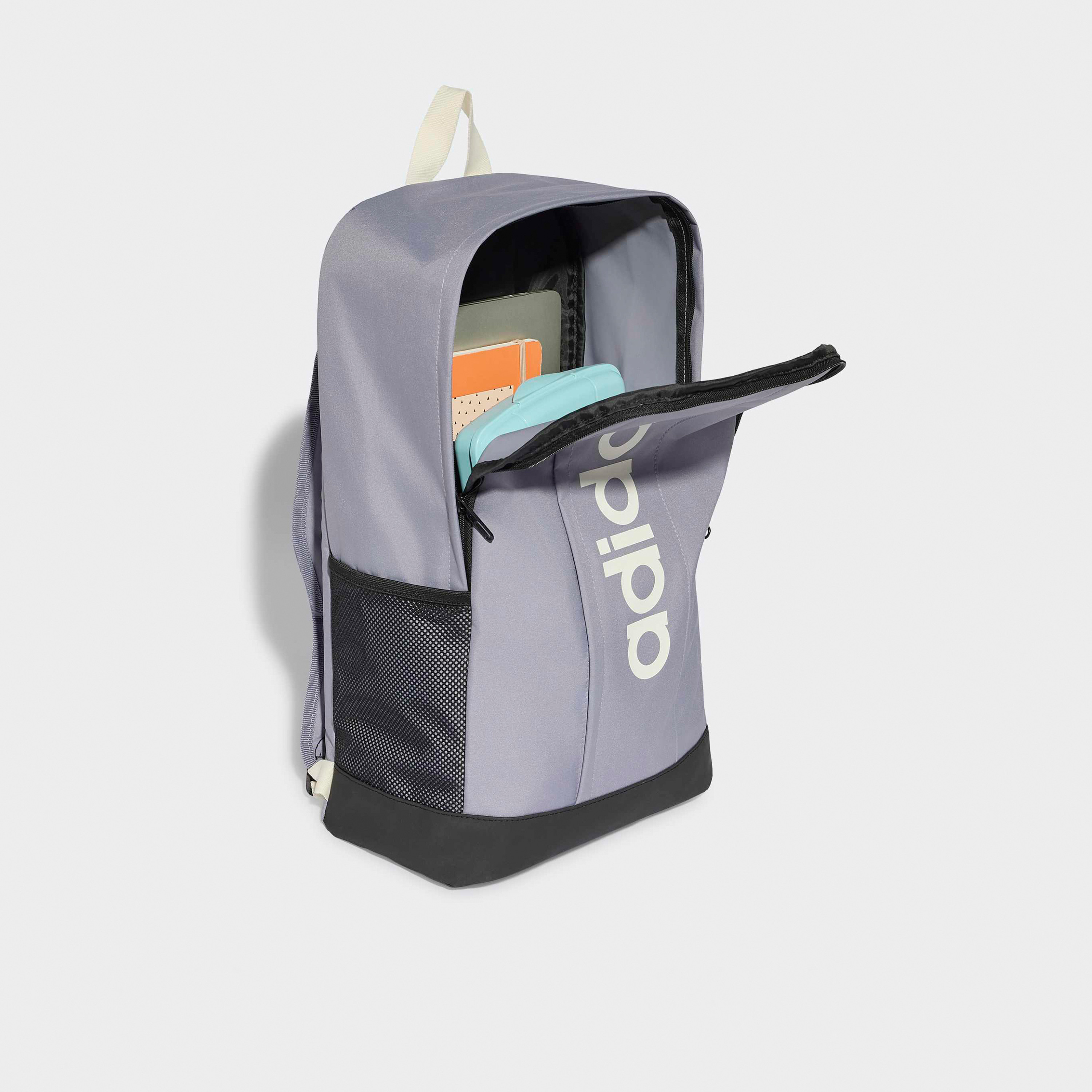 Adidas Logo Print Backpack for Boys 8-13 Years with Padded Strap - 19 L-school-bagsandbackpacks-backpacks-image-4
