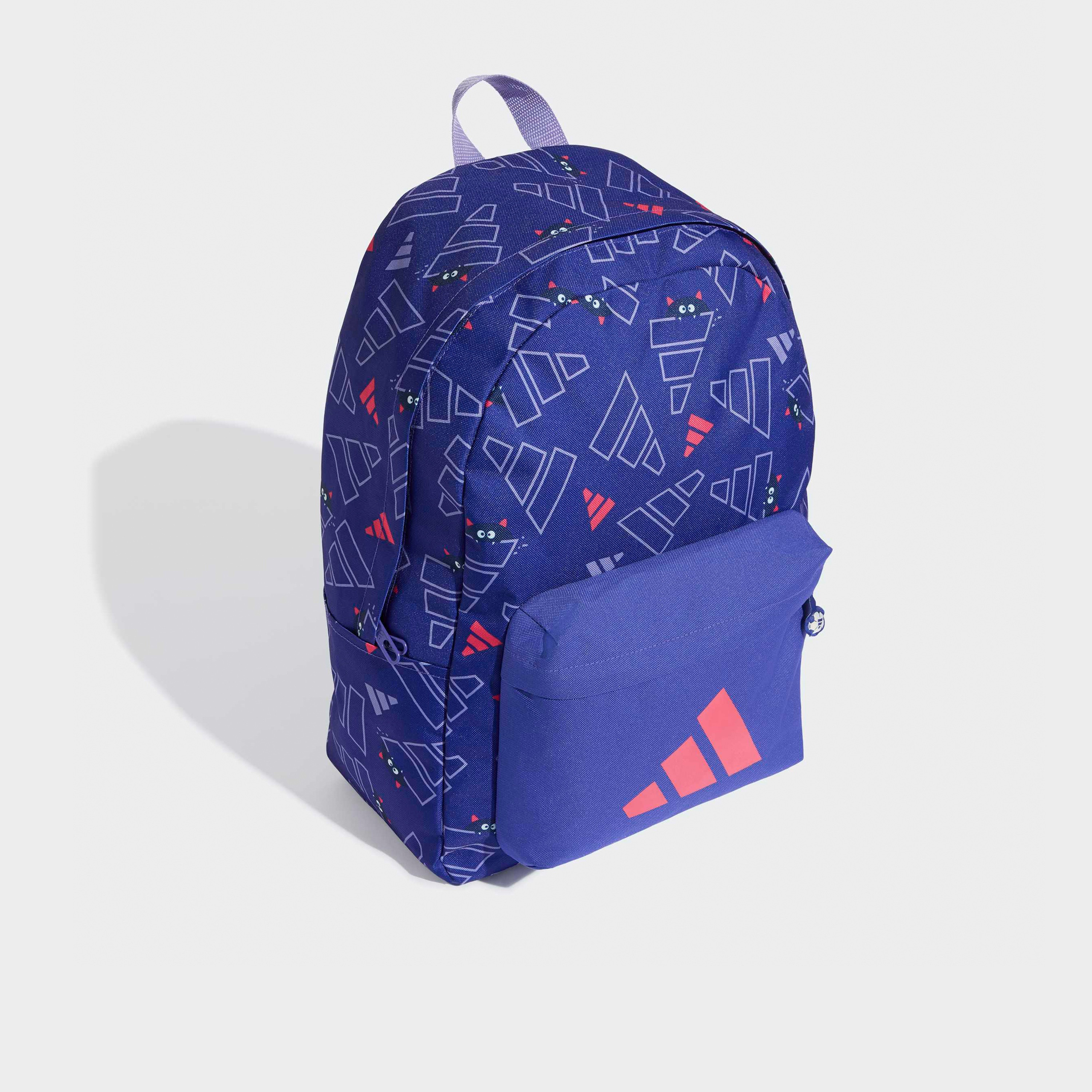 شنطة ظهر بجيب أمامي وطبعات الشعار للصغار بعمر 8-13 سنة من أديداس - 23 لتر-school-bagsandbackpacks-backpacks-image-6