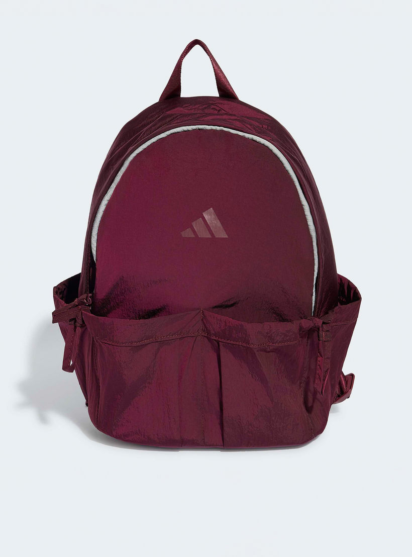 شنطة ظهر بجيب أمامي وطبعات الشعار للبنات بعمر 8-13 سنة من أديداس - 15 لتر-school-bagsandbackpacks-backpacks-image-1