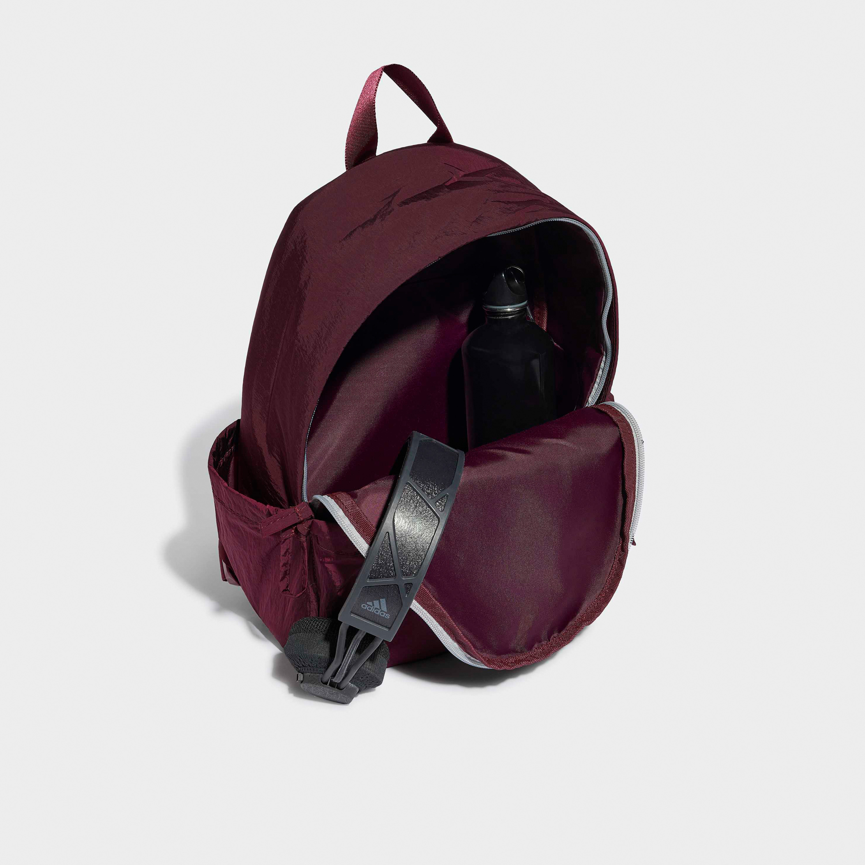 شنطة ظهر بجيب أمامي وطبعات الشعار للبنات بعمر 8-13 سنة من أديداس - 15 لتر-school-bagsandbackpacks-backpacks-image-4