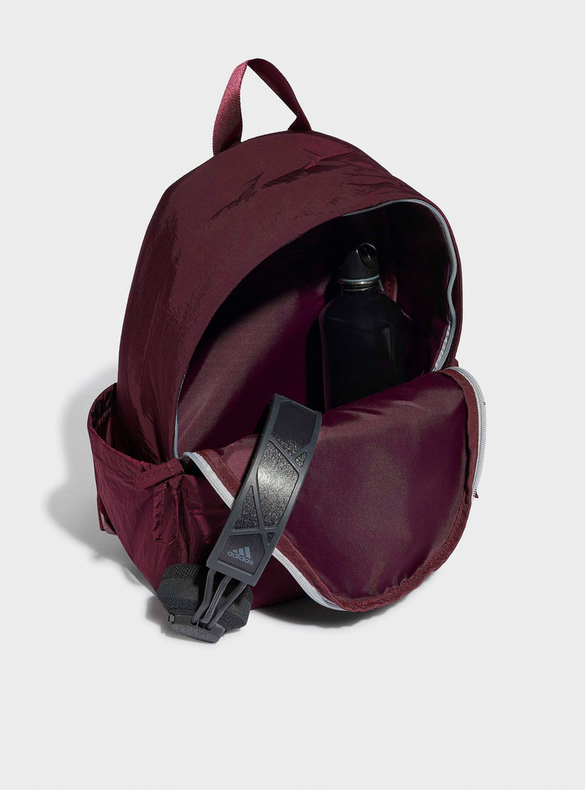 شنطة ظهر بجيب أمامي وطبعات الشعار للبنات بعمر 8-13 سنة من أديداس - 15 لتر-school-bagsandbackpacks-backpacks-image-4