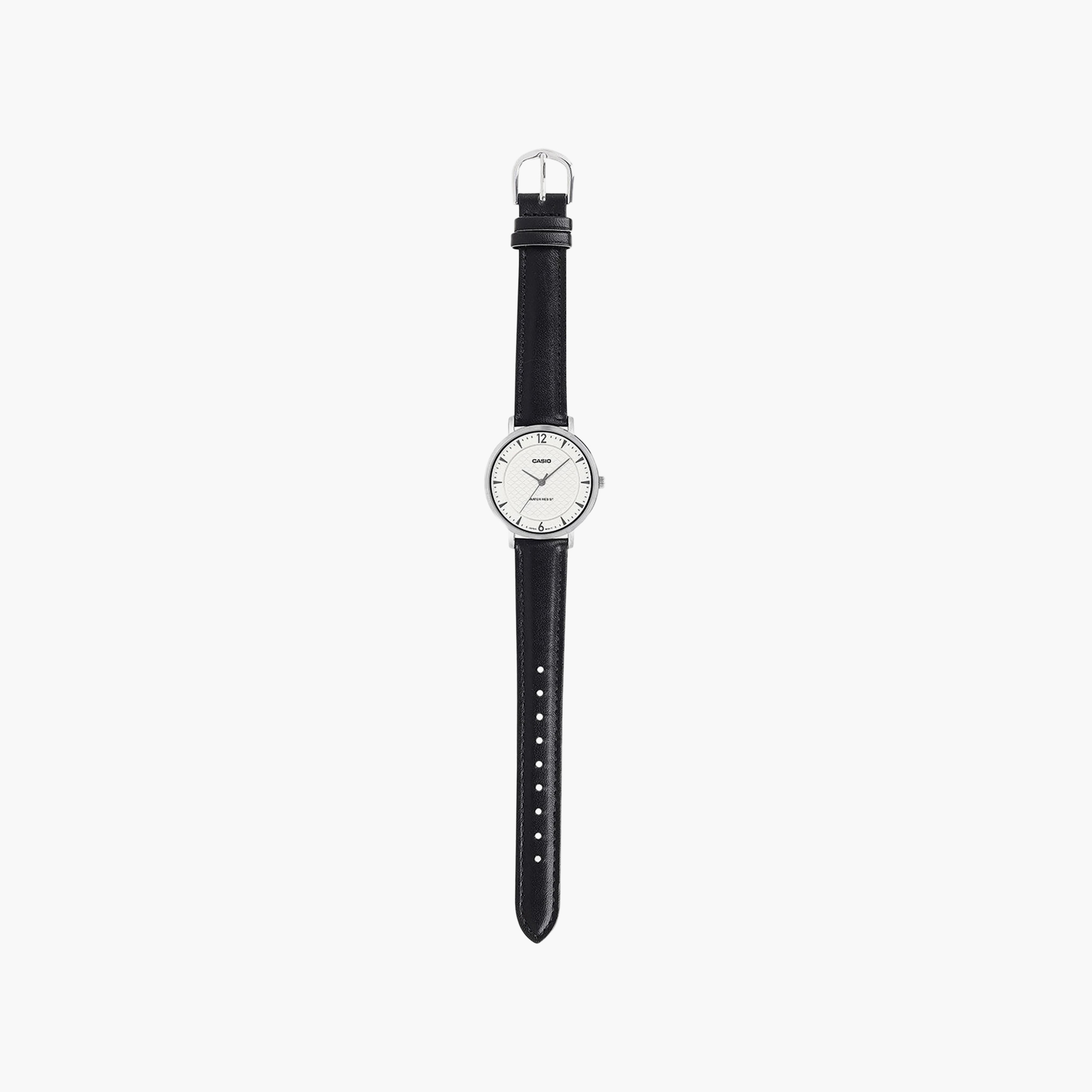 ساعة حريمي أنالوج جلد 34 مم باللون الأسود LTP-VT04L-7A2DF من كاسيو-women-watchesandjewellery-watches-image-9