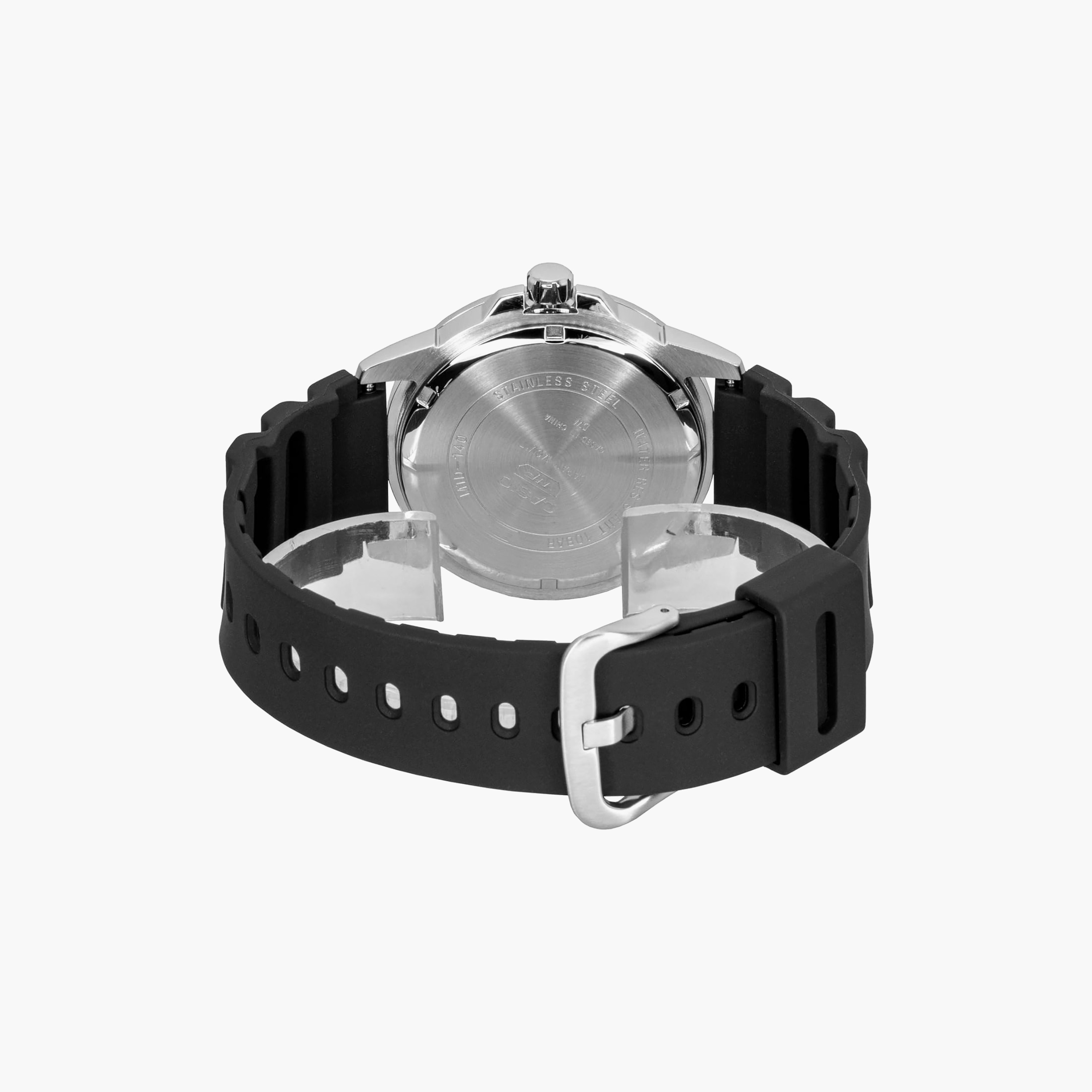 Casio Men's 43.5MM Black Analog Resin Watch | MTD-140-2AVDF-men-watchesandjewellery-watches-image-3