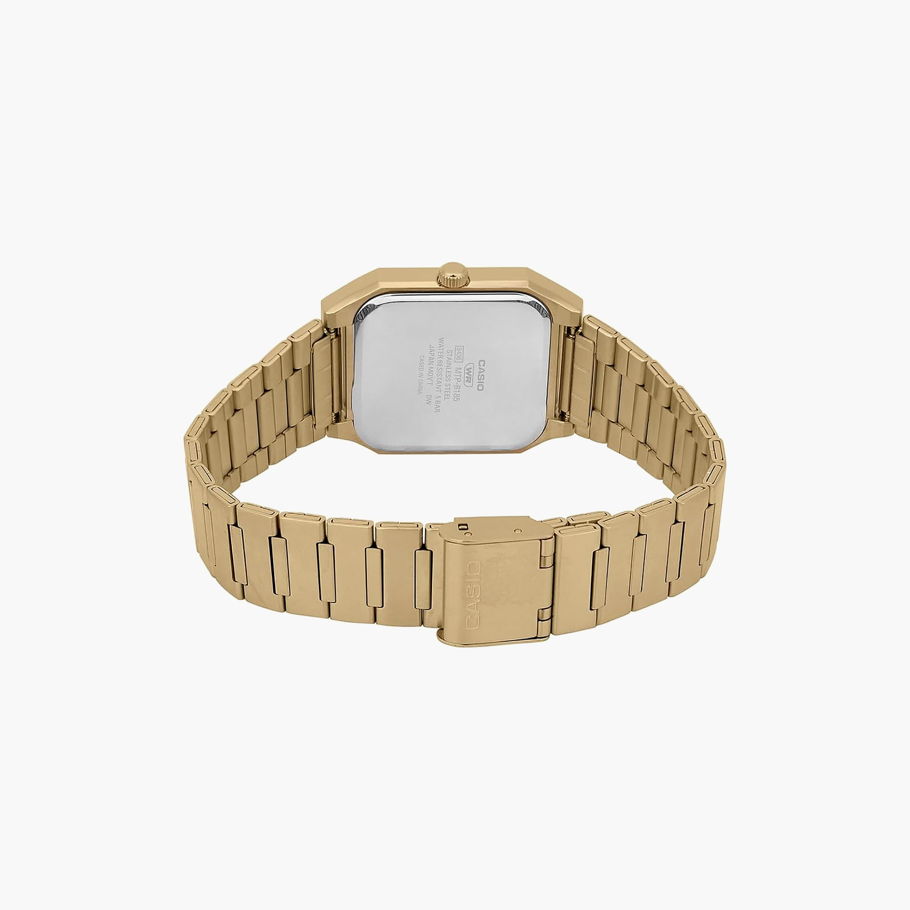 ساعة رجالي أنالوج ستانلس ستيل 32.5 مم باللون الذهبي MTP-B185G-9AVDF من كاسيو-men-watchesandjewellery-watches-image-4