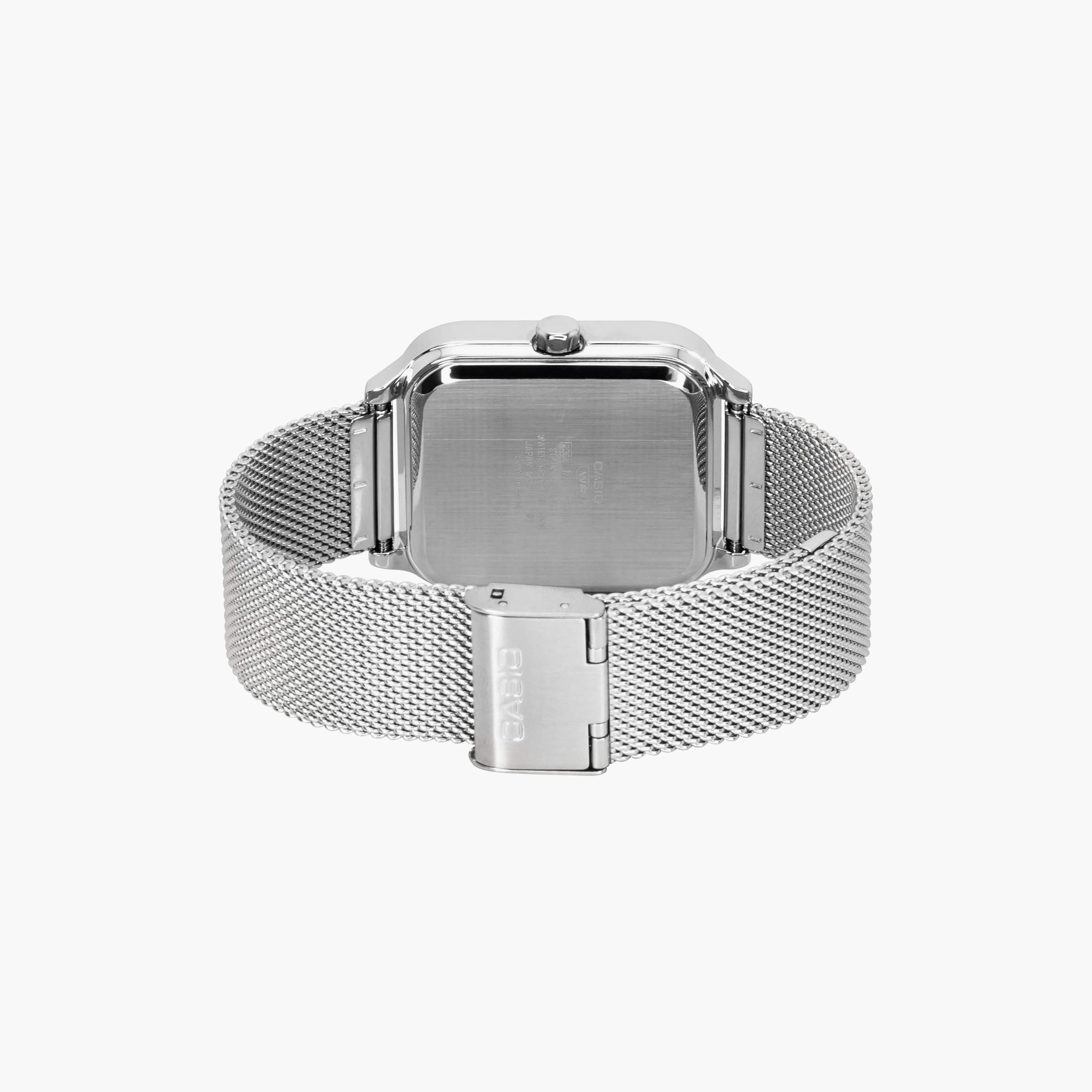 ساعة رجالي أنالوج ميش 44.5 مم باللون الفضي MTP-M306M-4AVDF من كاسيو-men-watchesandjewellery-watches-image-3