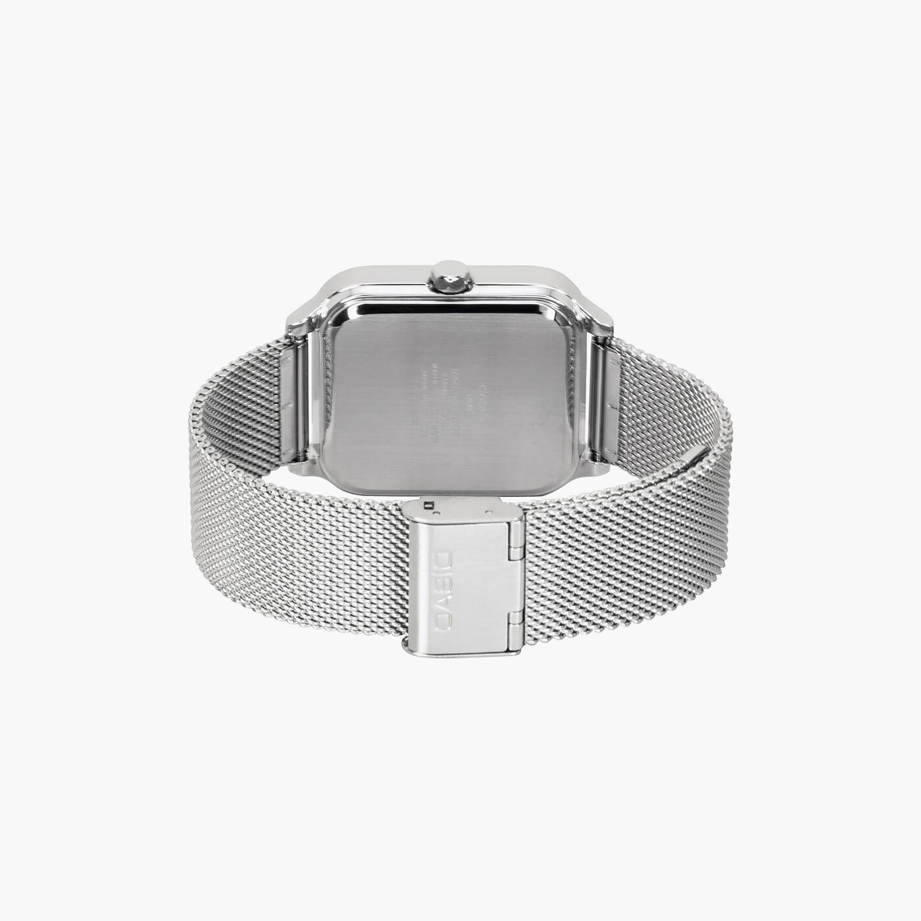 Casio Men's 44.5MM Silver Chronograph Mesh Watch | MTP-M306M-1AVDF-men-watchesandjewellery-watches-image-3