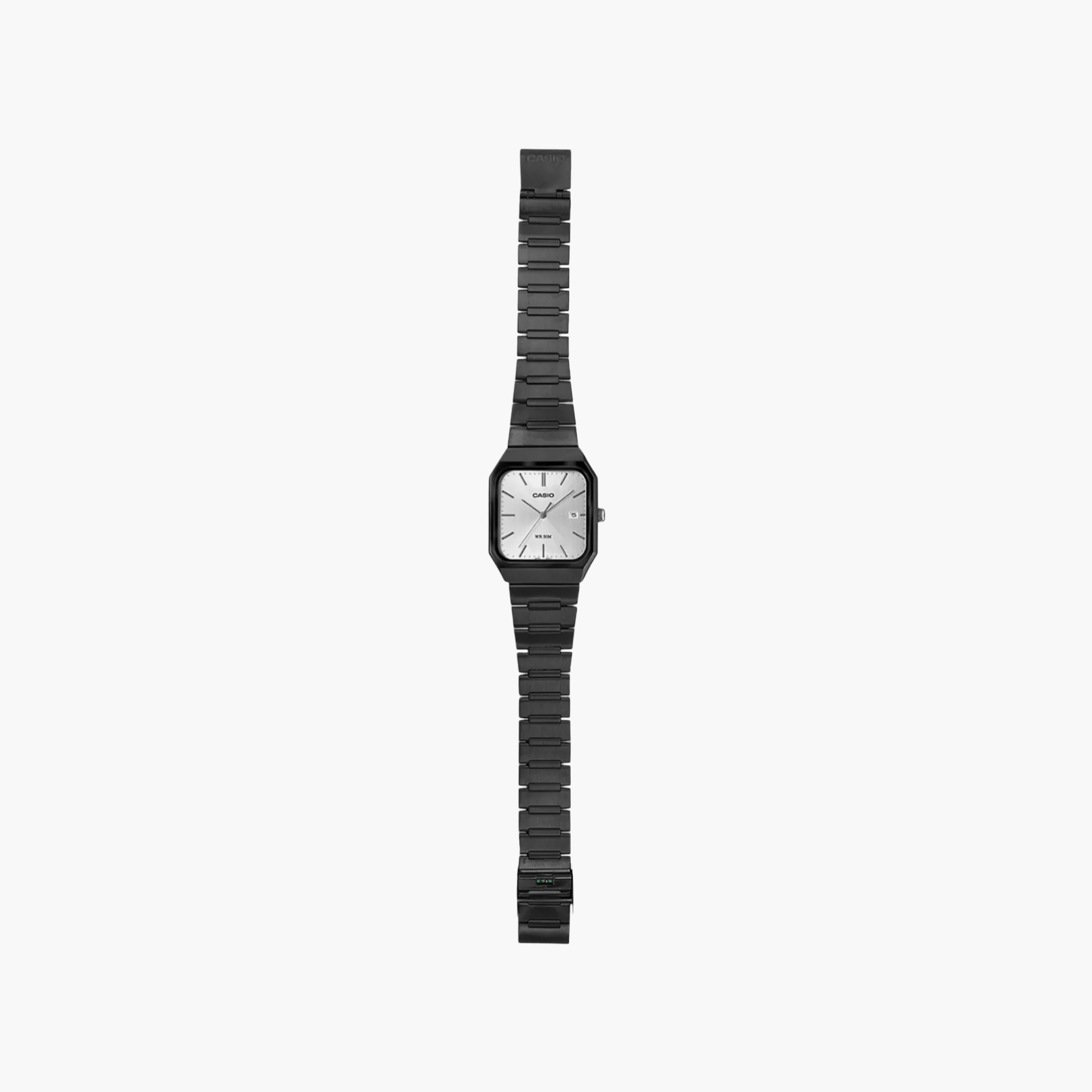 ساعة رجالي أنالوج ستانلس ستيل 32.5 مم باللون الأسود MTP-B185B-7AVDF من كاسيو-men-watchesandjewellery-watches-image-7
