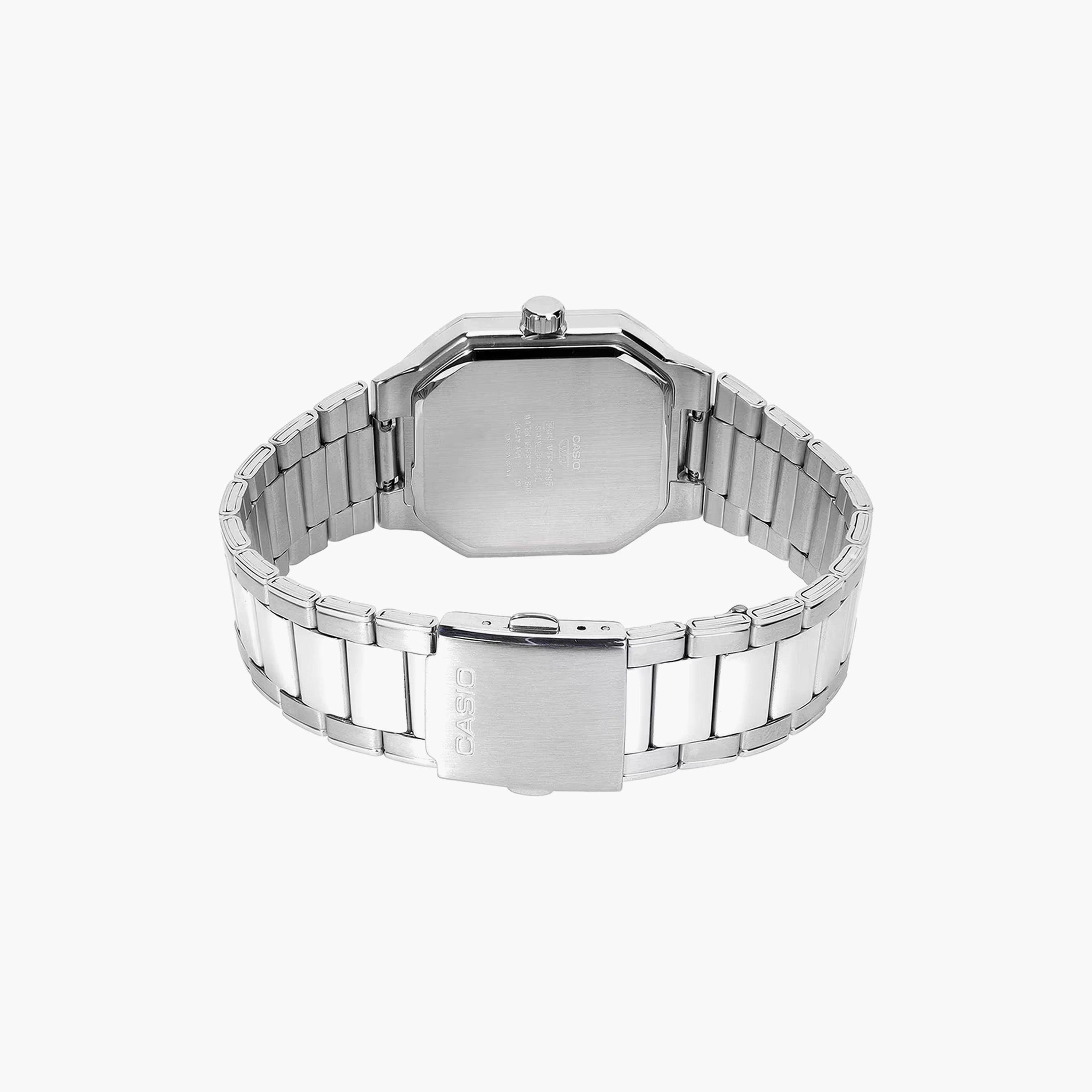 Casio Men's 38MM Silver Analog Stainless Steel Watch | MTP-B195D-7AVDF-men-watchesandjewellery-watches-image-4