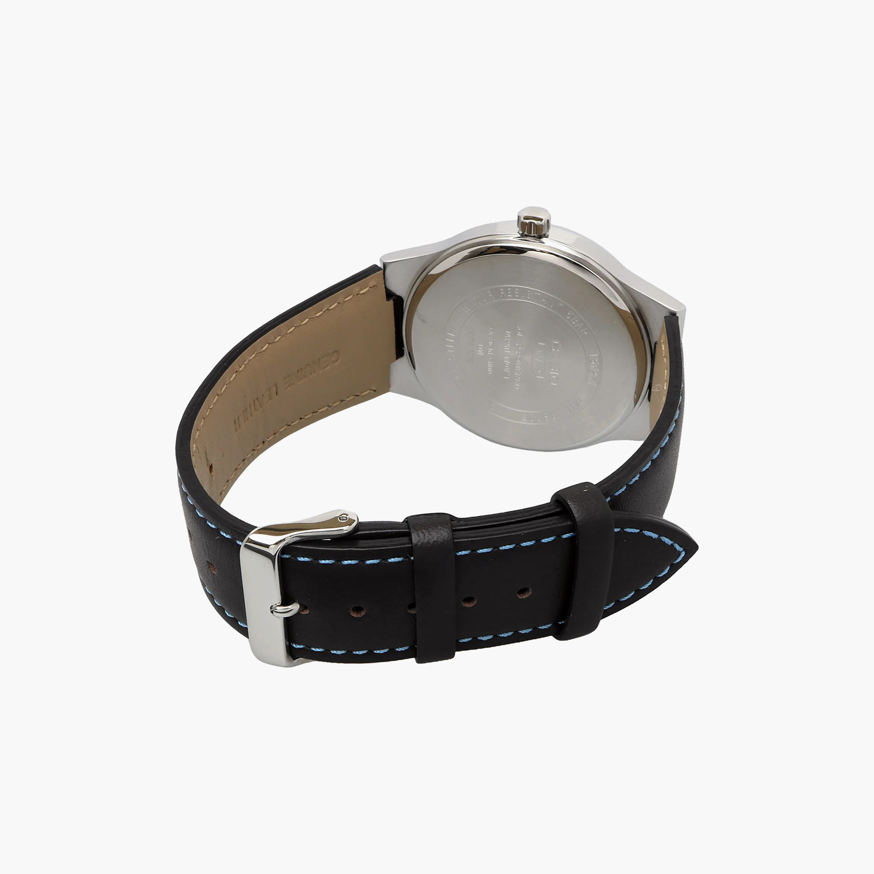 ساعة رجالي أنالوج جلد 40 مم باللون الأزرق MTP-RS105L-2BVDF من كاسيو-men-watchesandjewellery-watches-image-3