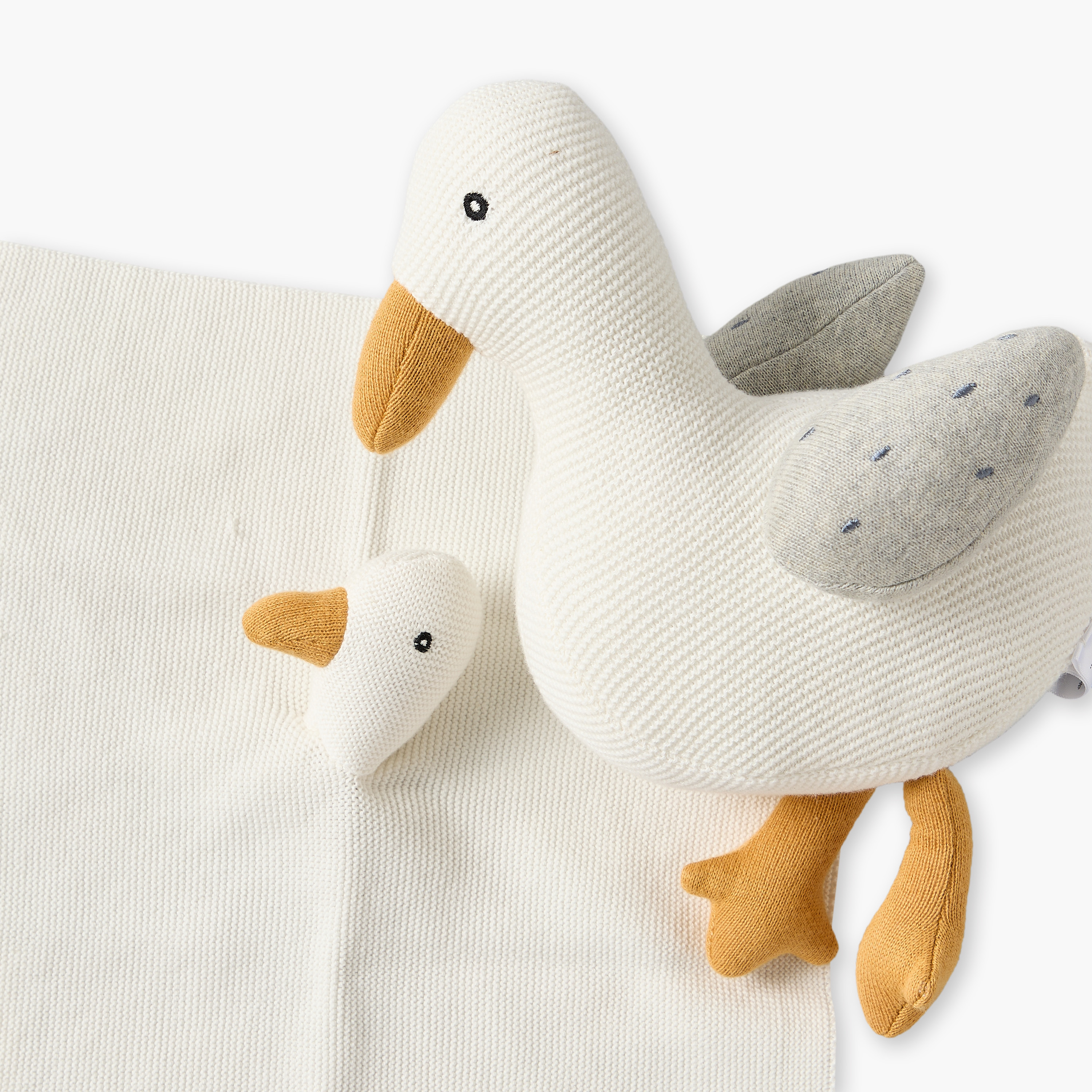 Giggles Knitted Goose Gift Set Basket - Pack of 4-baby-nursery-blanketsandswaddles-blanketsandquilts-image-7
