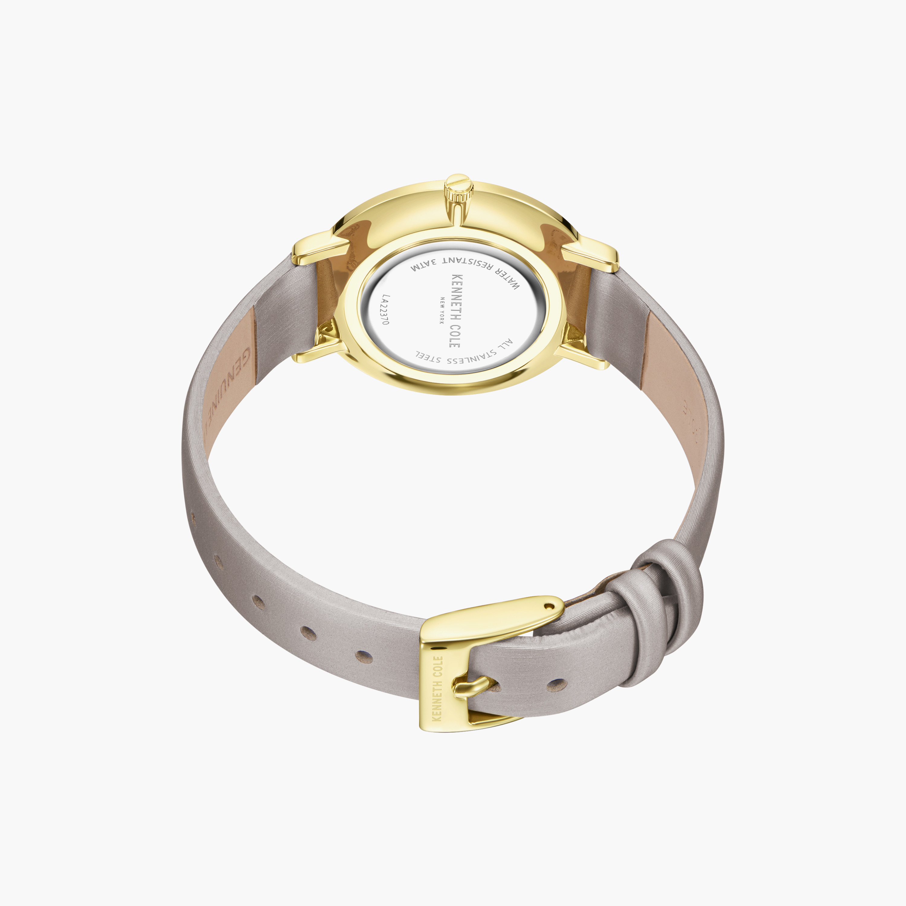 ساعة نسائية عصرية كلاسيكية بسوار جلدي تناظري | KCWLA2237004-women-watchesandjewellery-watches-image-4