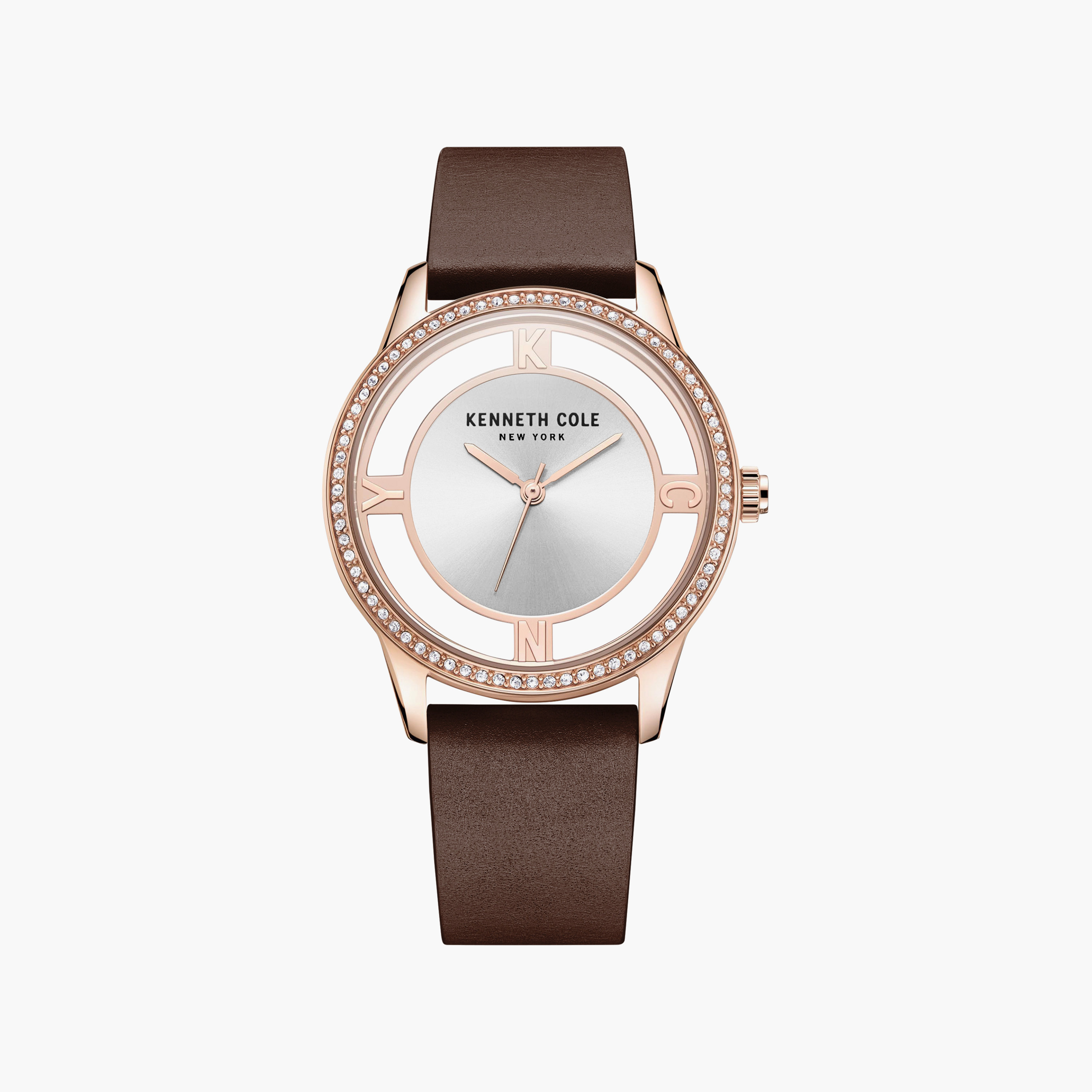 Modern Classic Leather Strap Analog Watch for Women | KCWLA2220107-women-watchesandjewellery-watches-image-1
