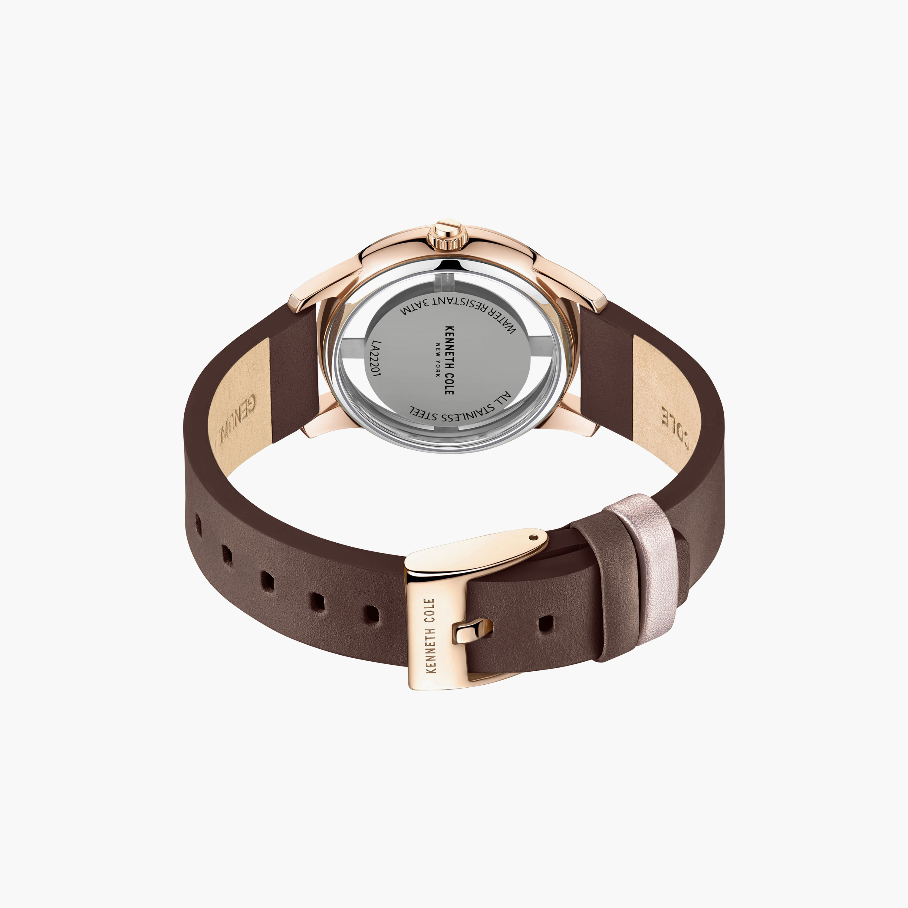 Modern Classic Leather Strap Analog Watch for Women | KCWLA2220107-women-watchesandjewellery-watches-image-3