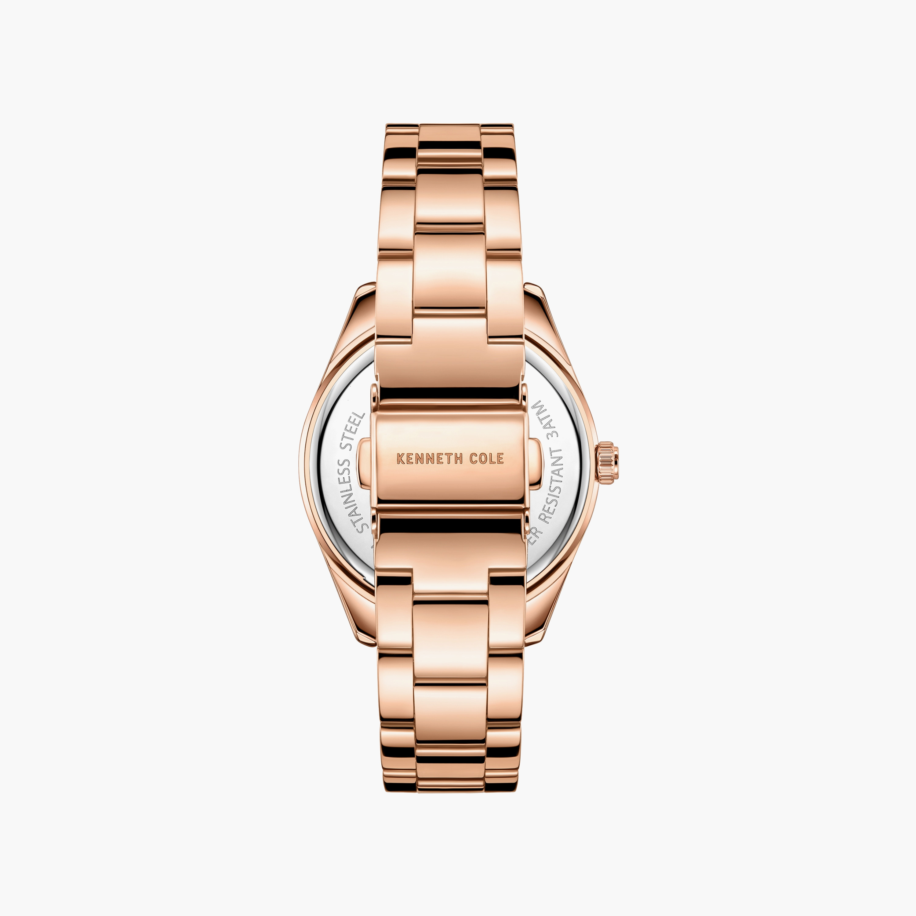 ساعة نسائية عصرية كلاسيكية بسوار من الفولاذ المقاوم للصدأ | KC51126003-women-watchesandjewellery-watches-image-3