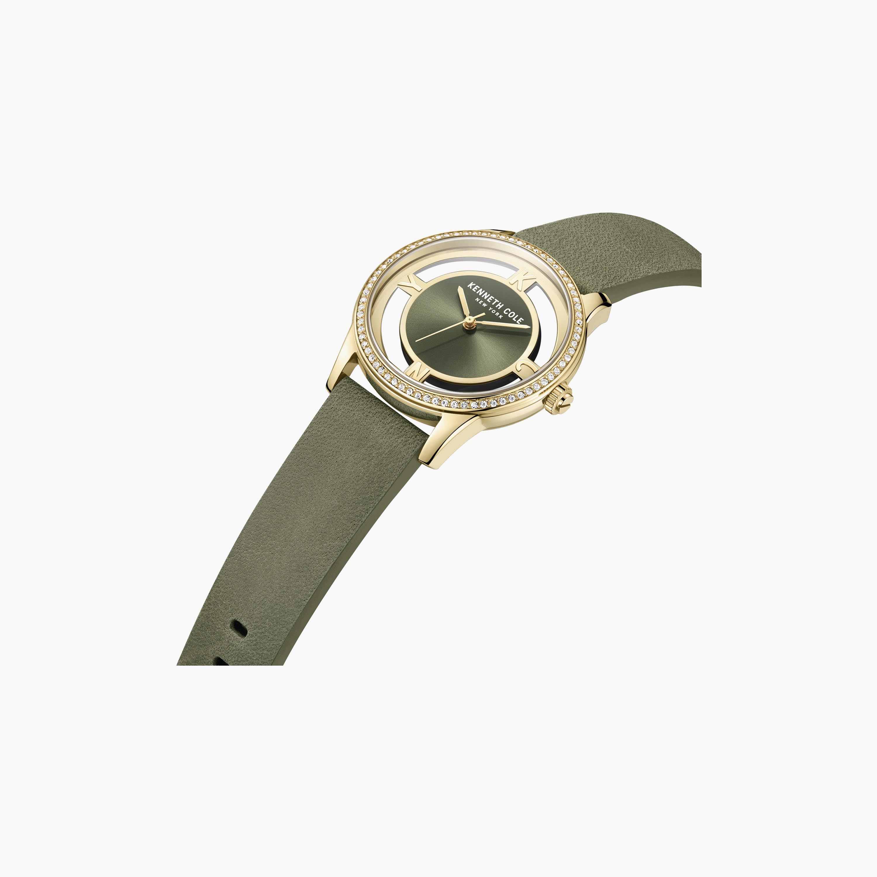 Modern Classic Leather Strap Analog Watch for Women | KCWLA2220105-women-watchesandjewellery-watches-image-2