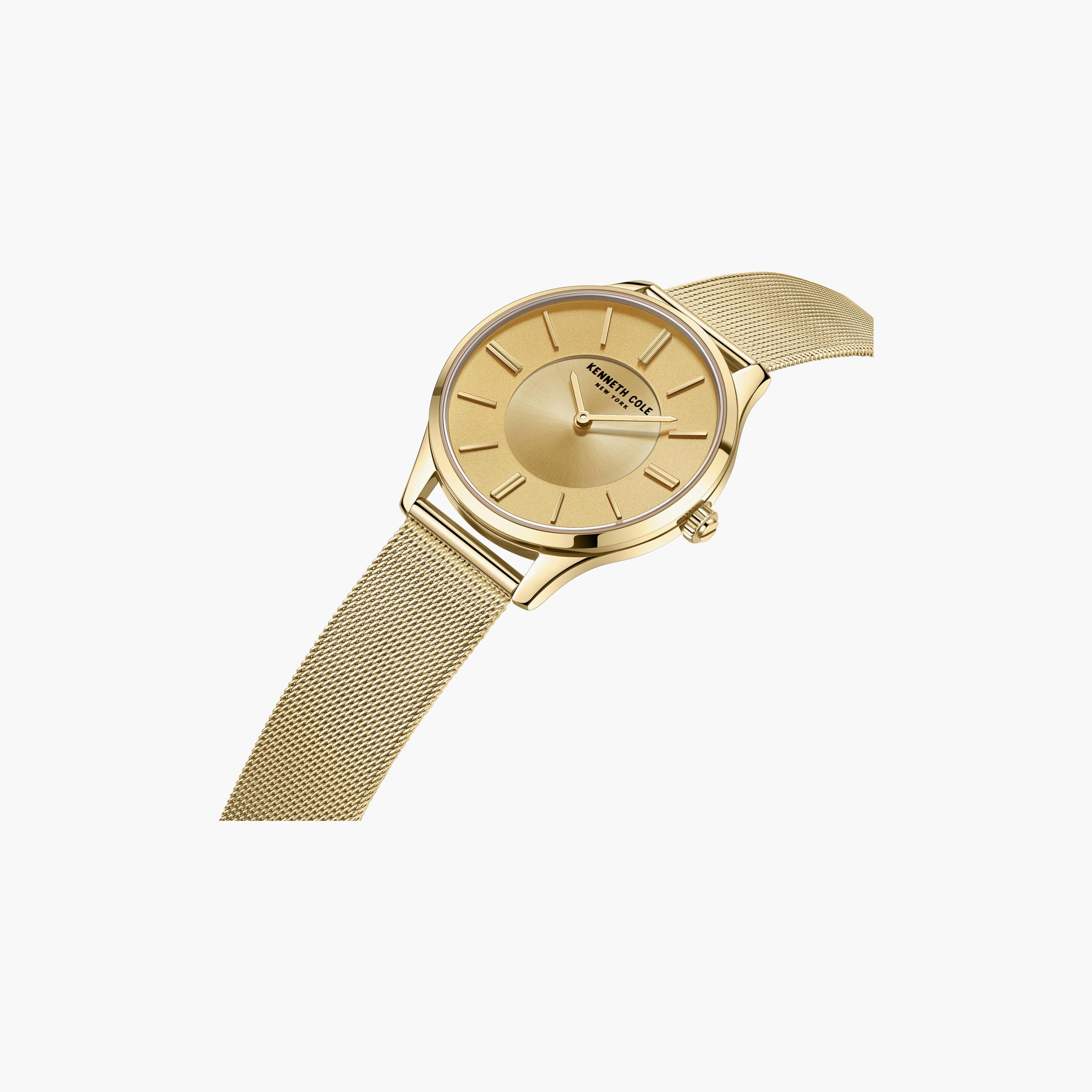 ساعة يد نسائية عصرية كلاسيكية بسوار من الفولاذ المقاوم للصدأ | KCWLG2223202-women-watchesandjewellery-watches-image-2
