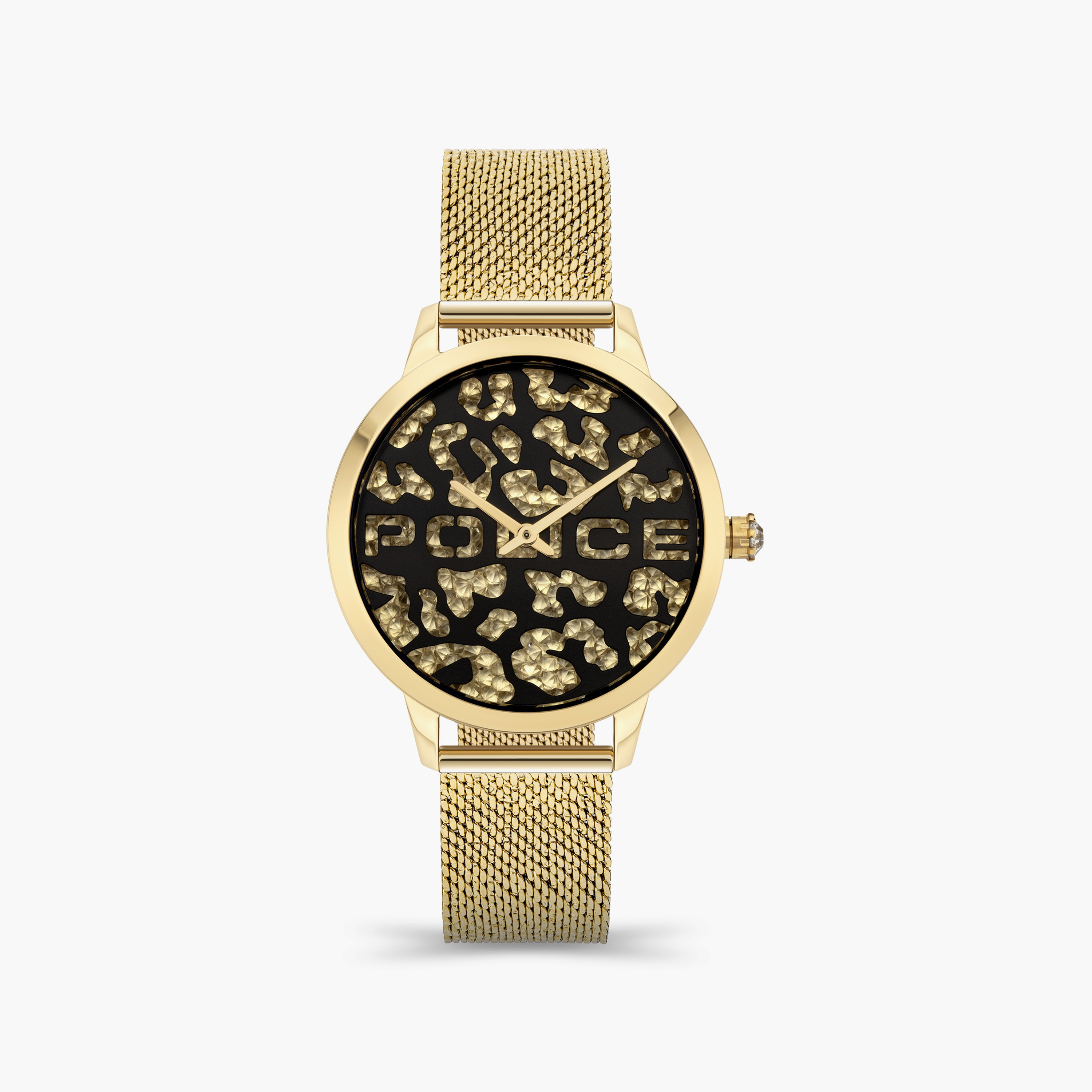 ساعة باغان النسائية التناظرية بسوار من الفولاذ المقاوم للصدأ | PL.16028MSG/02MM-women-watchesandjewellery-watches-image-1