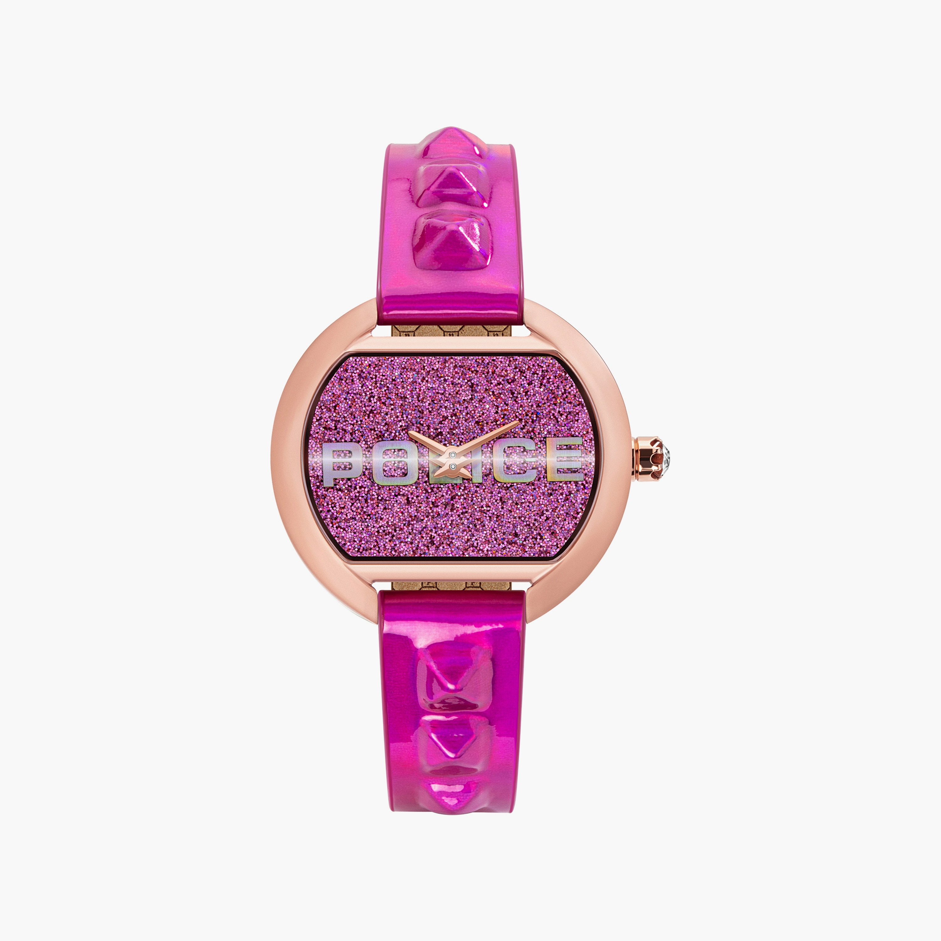 Masada Leather Strap Analog Watch for Women | PL.16070BSR/09PU-women-watchesandjewellery-watches-image-1