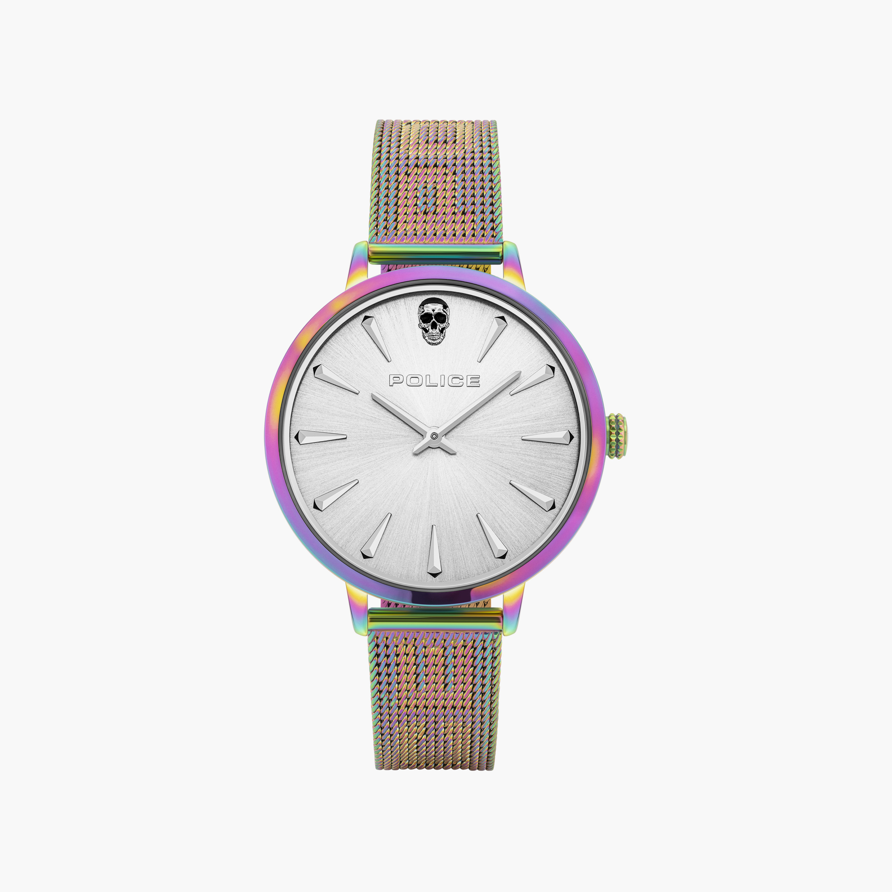 Miona Rainbow Stainless Steel Bracelet Quartz Analog Watch for Women | PL.16035MSRW/04MM-women-watchesandjewellery-watches-image-1