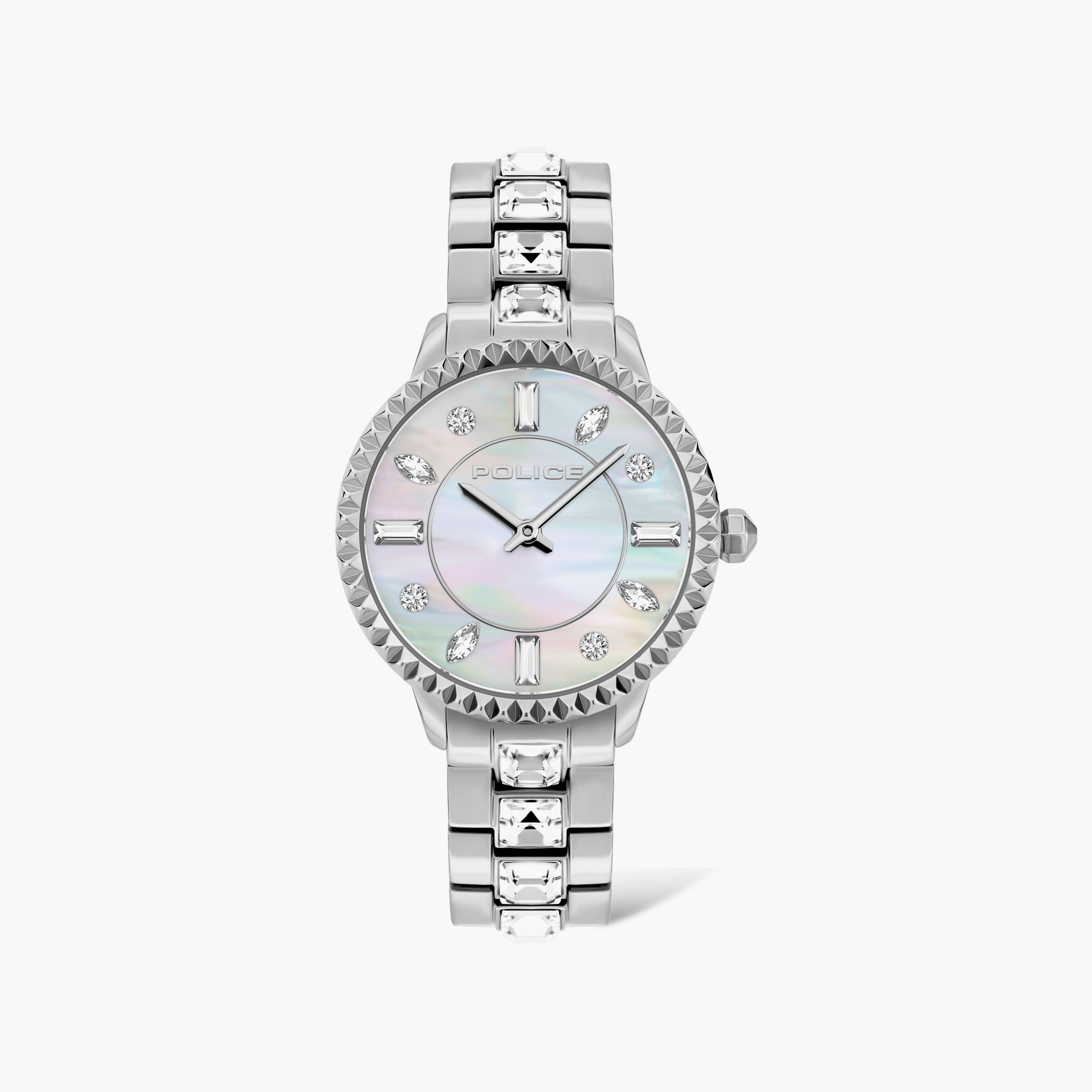 ساعة موبيون النسائية التناظرية كوارتز بسوار من الفولاذ المقاوم للصدأ | PL.16036BS/28M-women-watchesandjewellery-watches-image-1