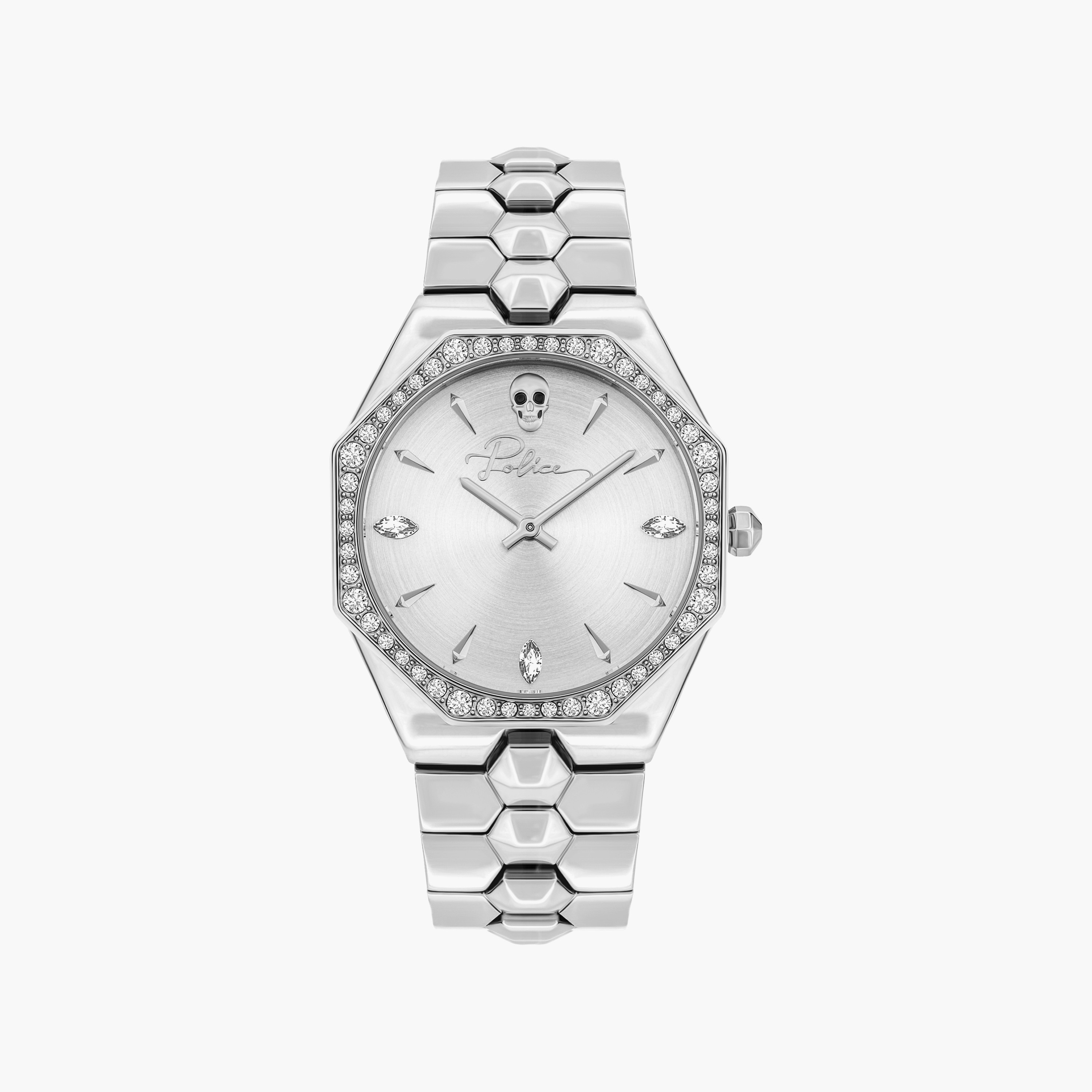 ساعة مونتاريا النسائية التناظرية ذات سوار من الفولاذ المقاوم للصدأ | PL.16038BS/04M-women-watchesandjewellery-watches-image-1