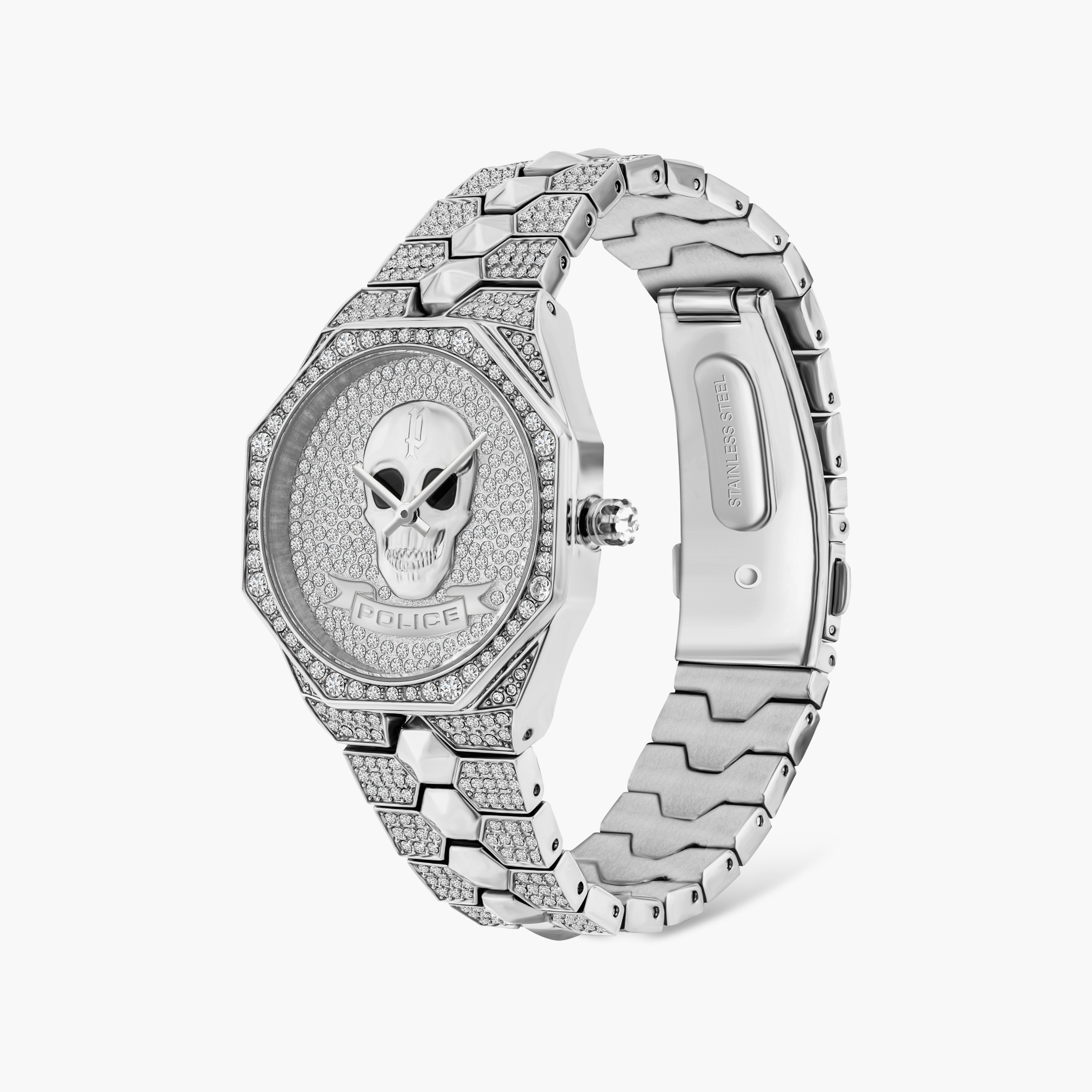 ساعة مونتاريا النسائية التناظرية ذات سوار من الفولاذ المقاوم للصدأ | PL.16027BS/04M-women-watchesandjewellery-watches-image-2