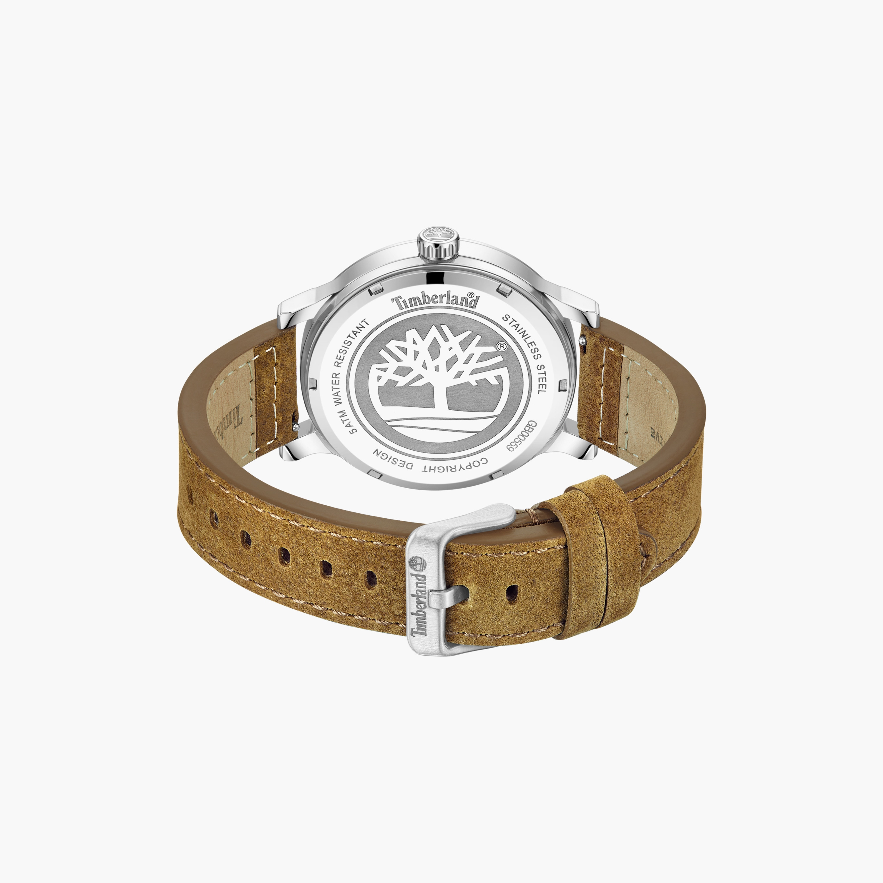 ساعة دريسكول تناظرية بحزام جلدي للرجال | TDWGB0055903-men-watchesandjewellery-watches-image-3