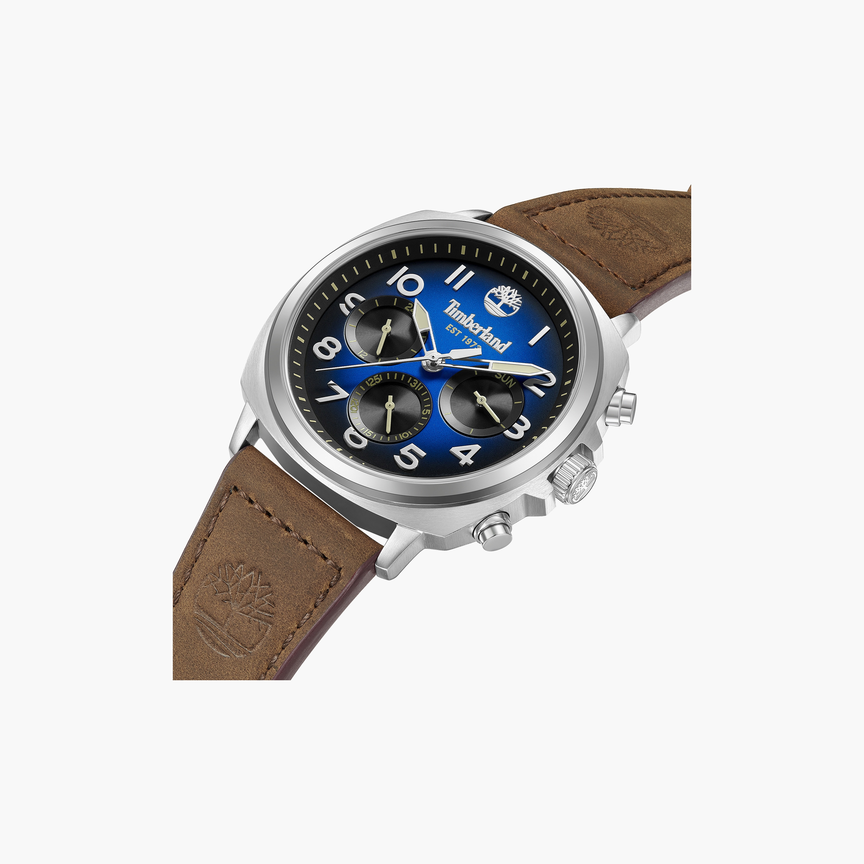 ساعة ويليستون متعددة الوظائف بحزام جلدي صغير للرجال | TDWGB0042007-men-watchesandjewellery-watches-image-2