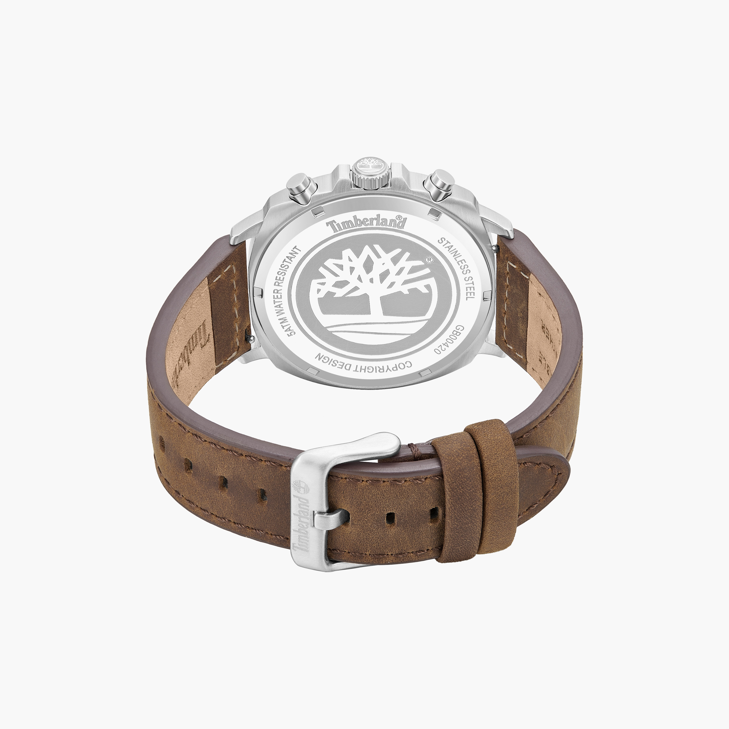ساعة ويليستون متعددة الوظائف بحزام جلدي صغير للرجال | TDWGB0042007-men-watchesandjewellery-watches-image-3