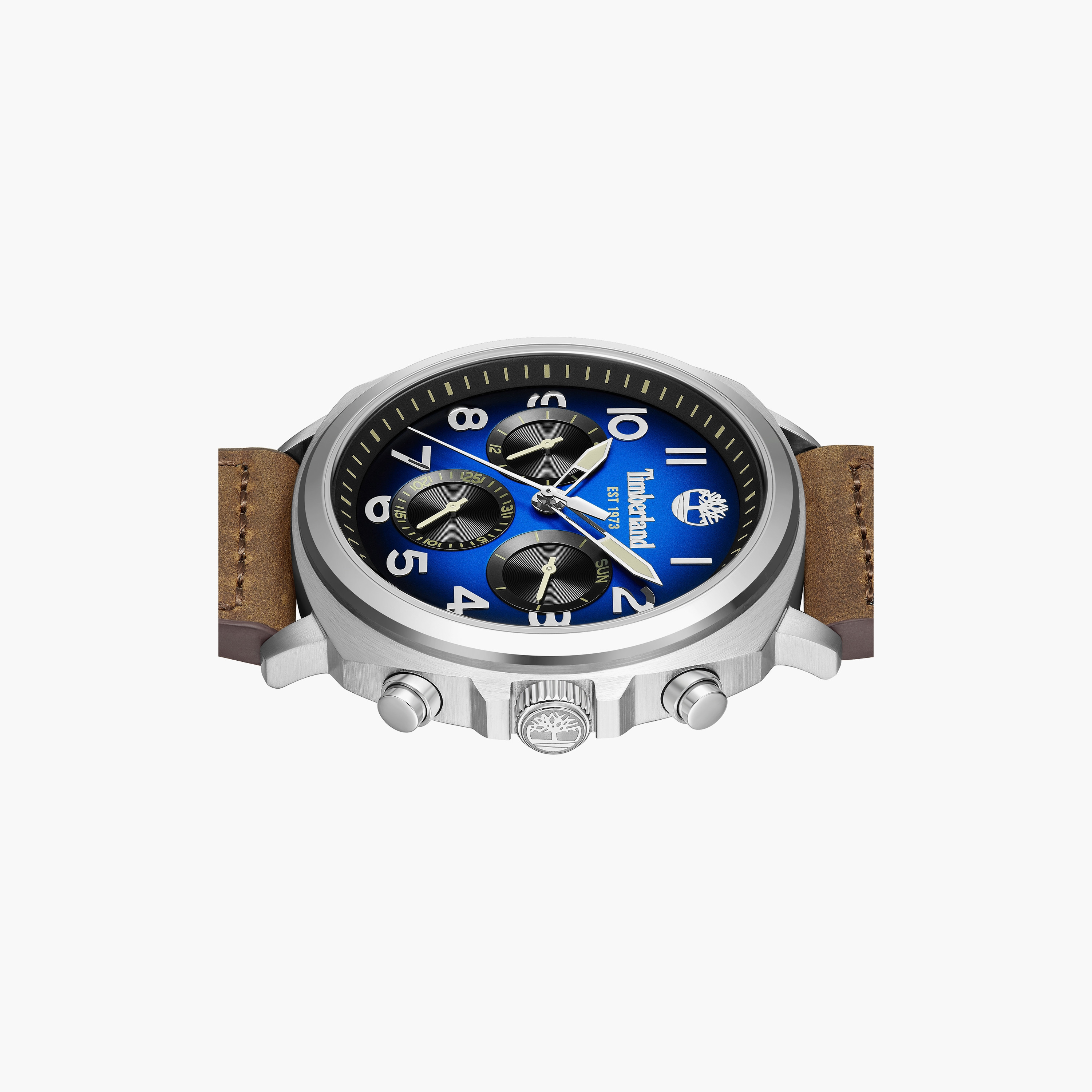 ساعة ويليستون متعددة الوظائف بحزام جلدي صغير للرجال | TDWGB0042007-men-watchesandjewellery-watches-image-4